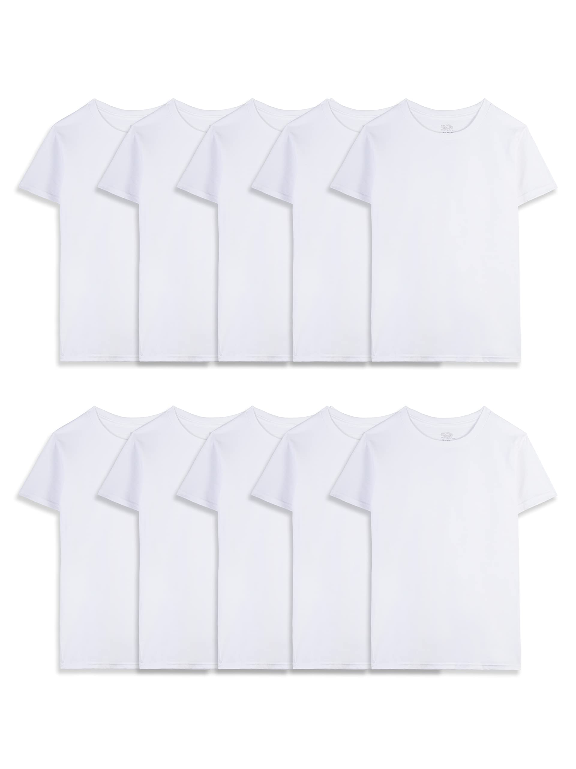 Fruit of the Loom Boys' Eversoft Cotton Undershirts, T Shirts & Tank Tops