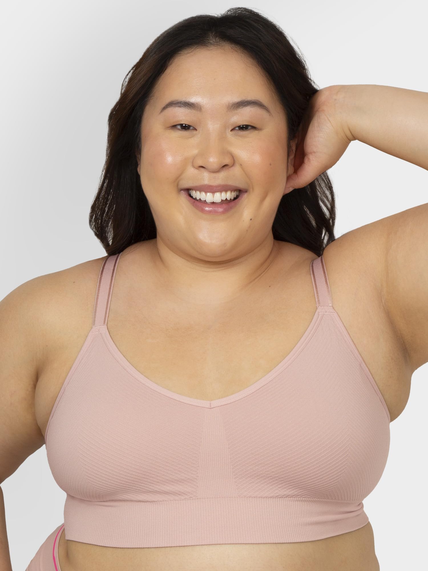 Fruit of the Loom A Fresh Collection So Comfy 2-Pack Women's Seamless Bralettes – Your New Everyday Essential