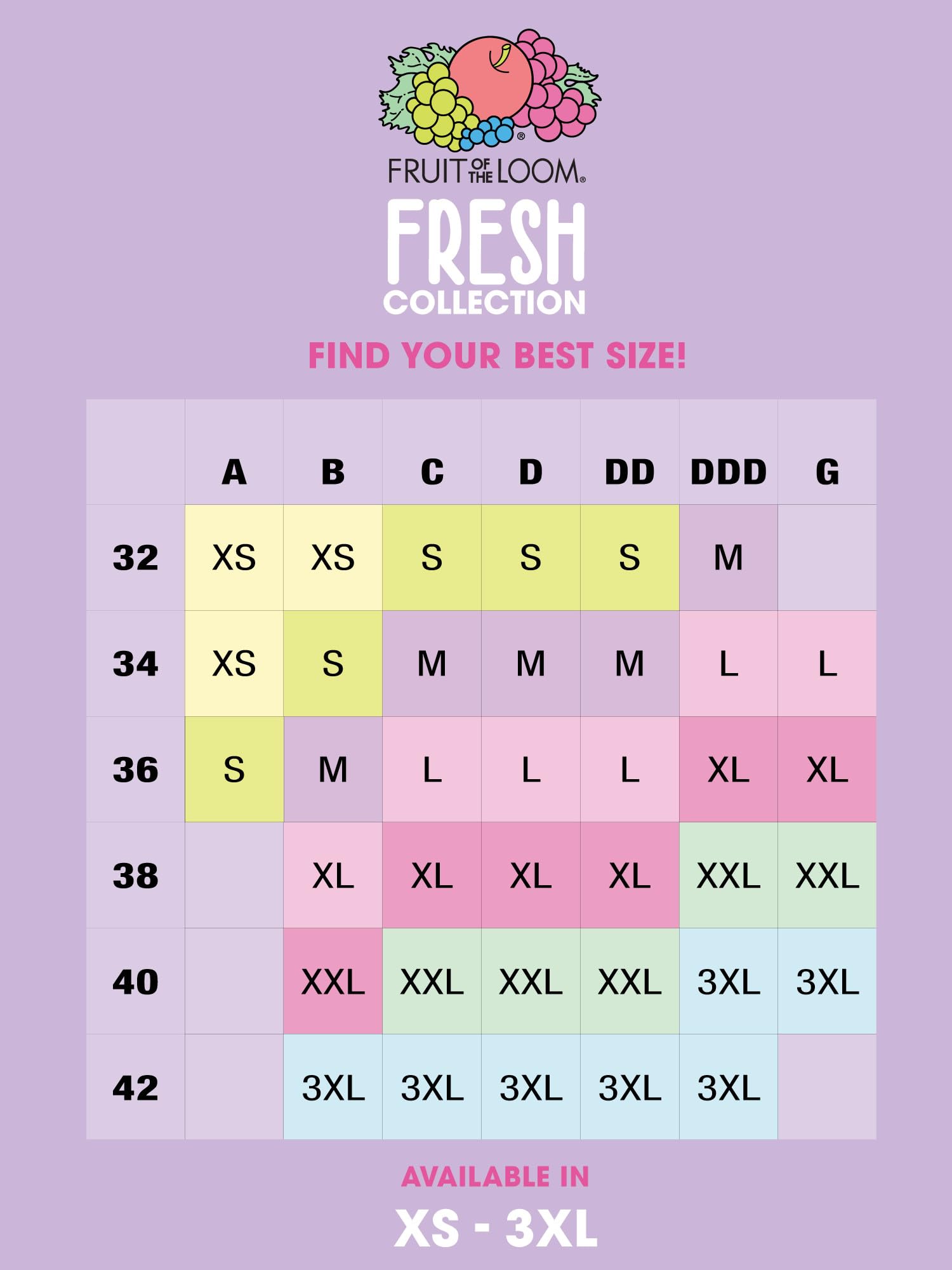 Fruit of the Loom A Fresh Collection So Sporty 2-Pack Women's Seamless Racerback Croptop Bras