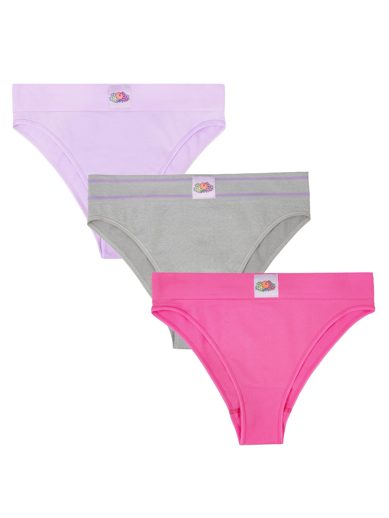 A Fresh Collection Riding High Seamless Bikini Panty 3 Pack
