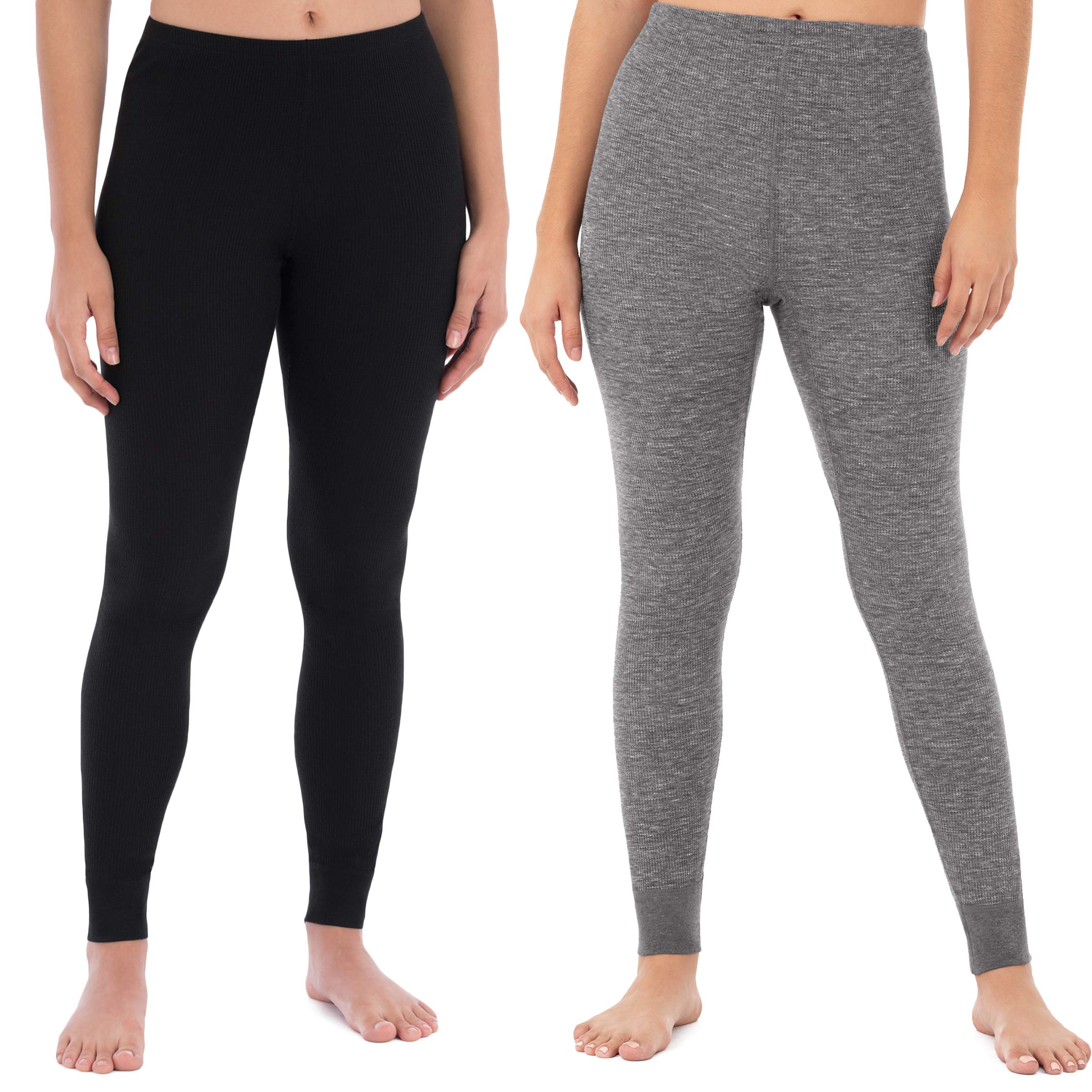 Fruit of the Loom womens Micro Waffle Thermal Bottom