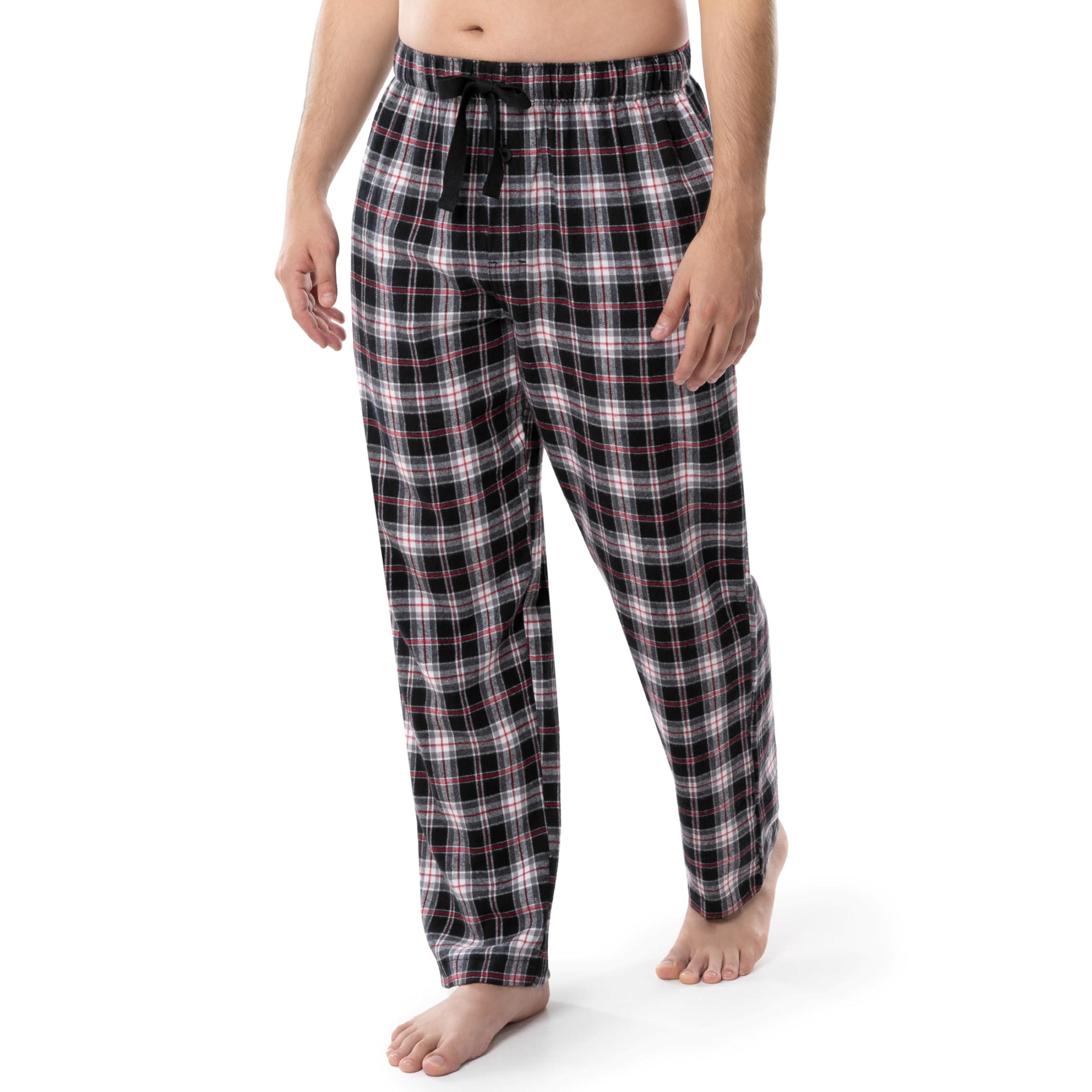 Fruit of the Loom Men's Soft Flannel Pajama Lounge Sleep Pant