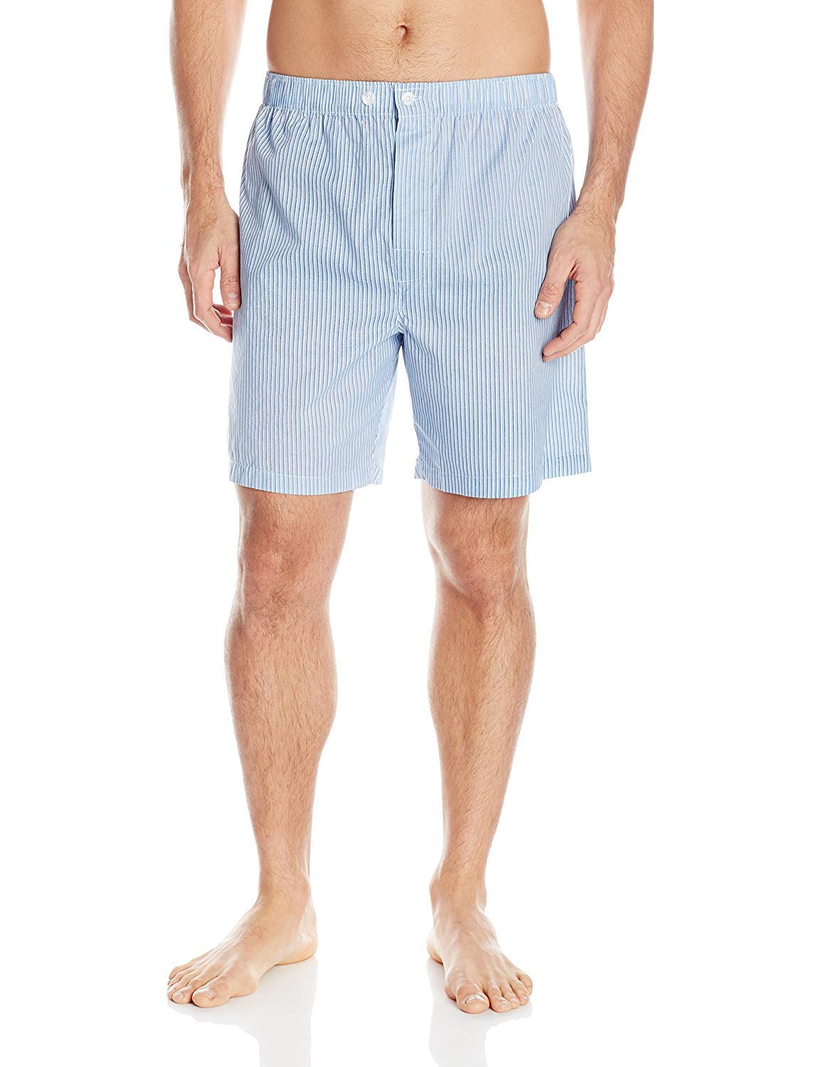 Fruit of the Loom mens Broadcloth Short Sleeve Pajama Set