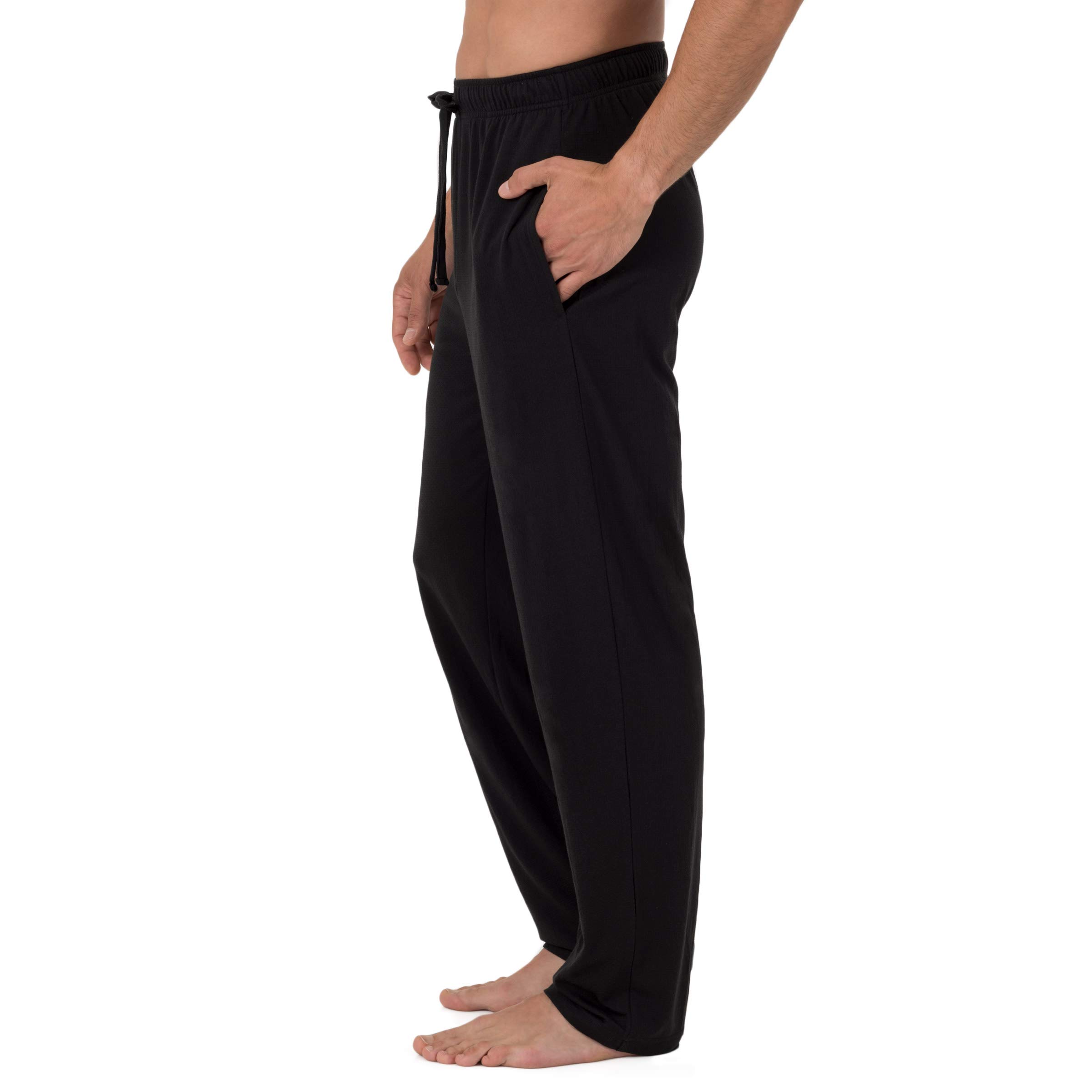 Fruit of the Loom mens Breathable Jersey Sleep Pant