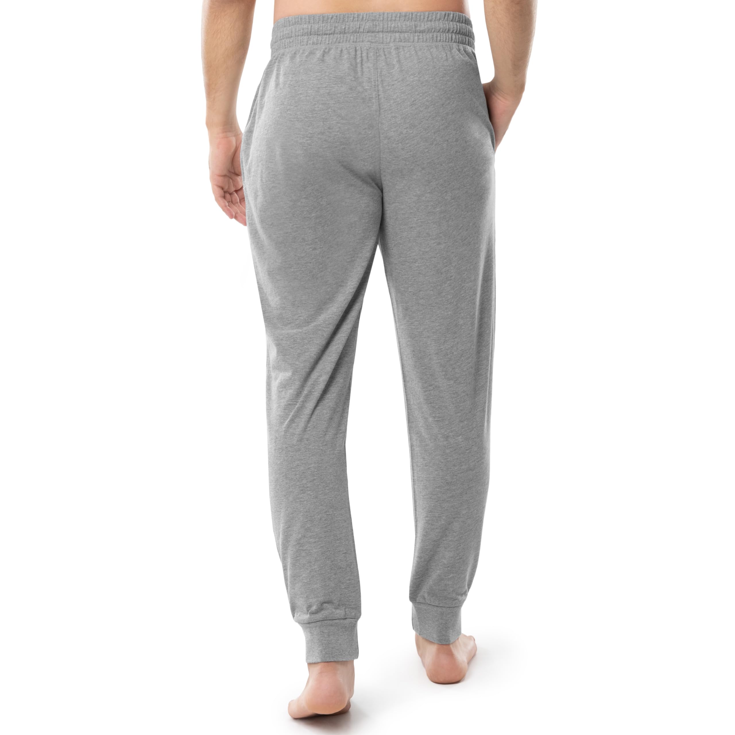 Fruit of the Loom Men's Jersey Knit Jogger Sleep Pant (1 and 2 Packs)