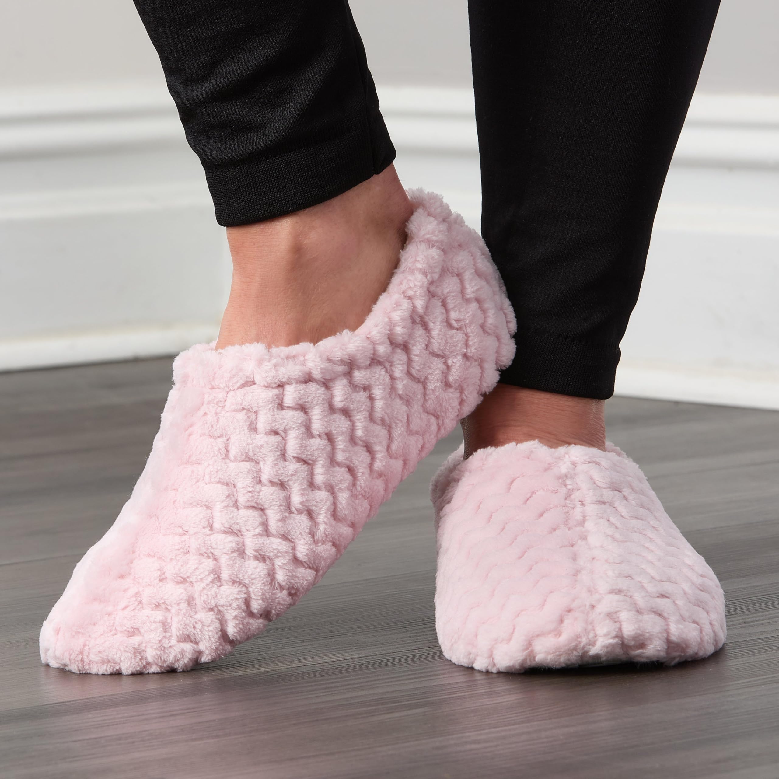 Fruit of the Loom House Slippers For Women, Memory Foam Insole, Indoor Outdoor, Comfy, Chevron