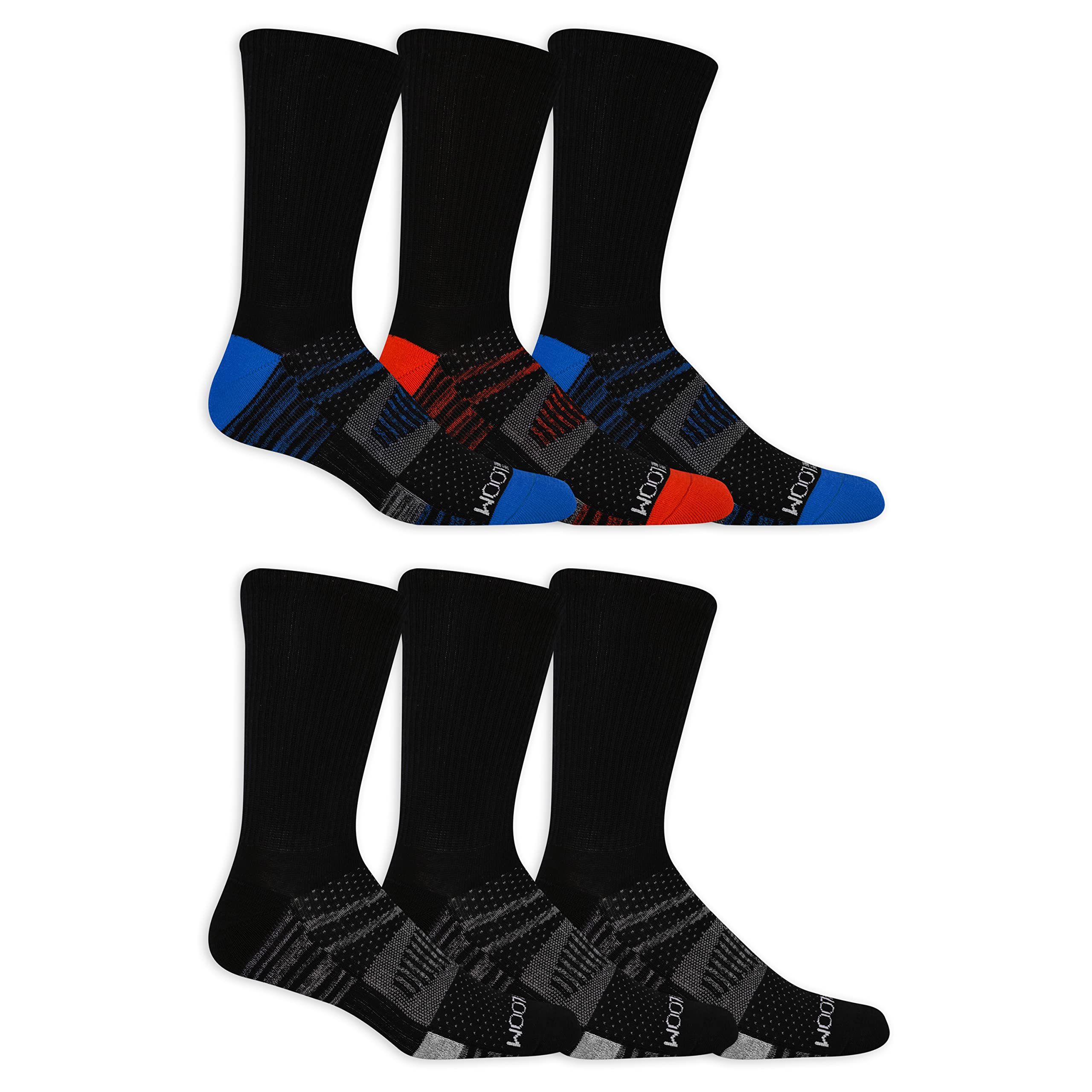 Fruit of the Loom Men's Breathable Performance Ankle Socks