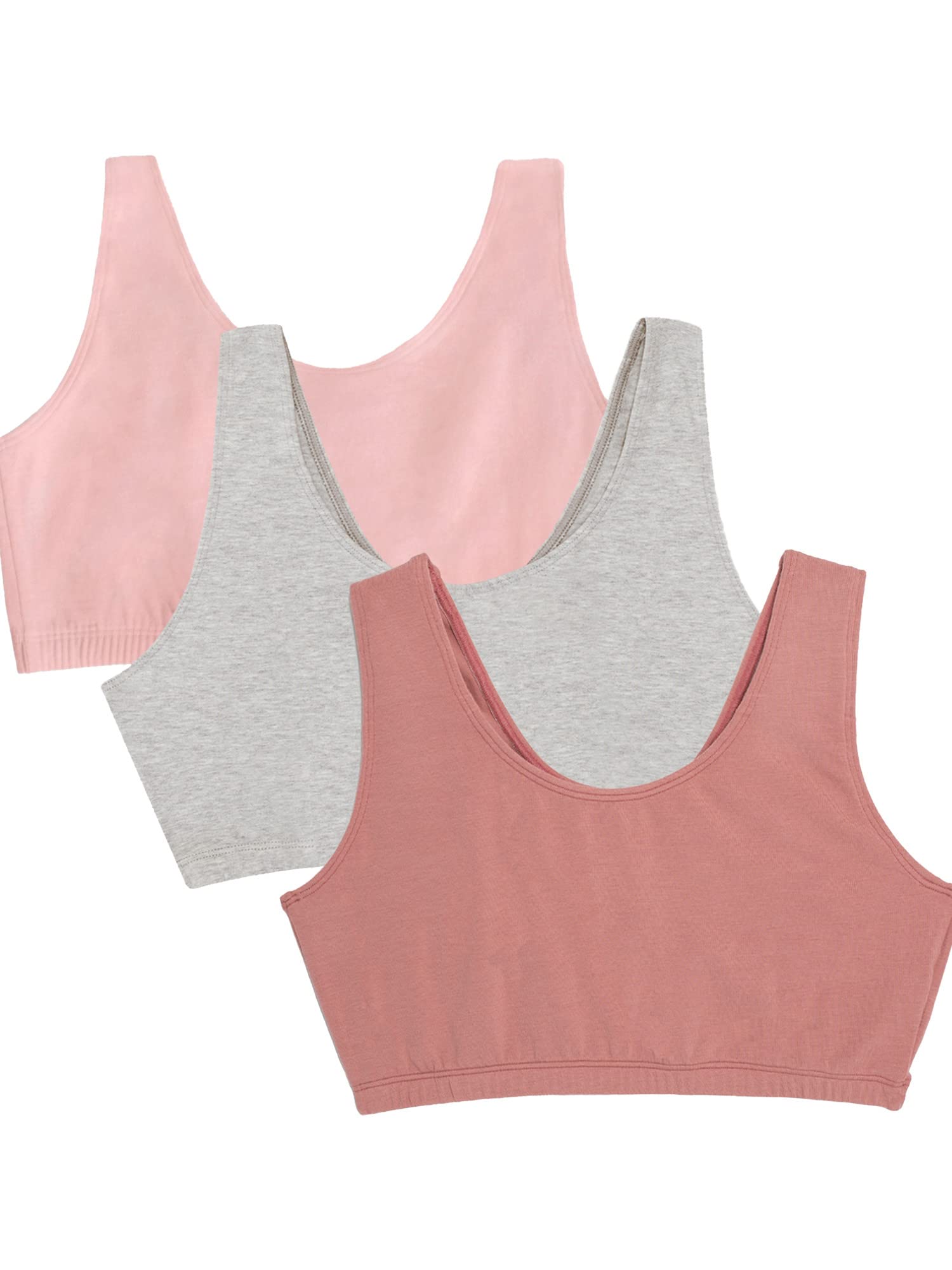 Fruit of the Loom Women's Cotton Tank Bra - Ultimate Comfort & Breathable Fit