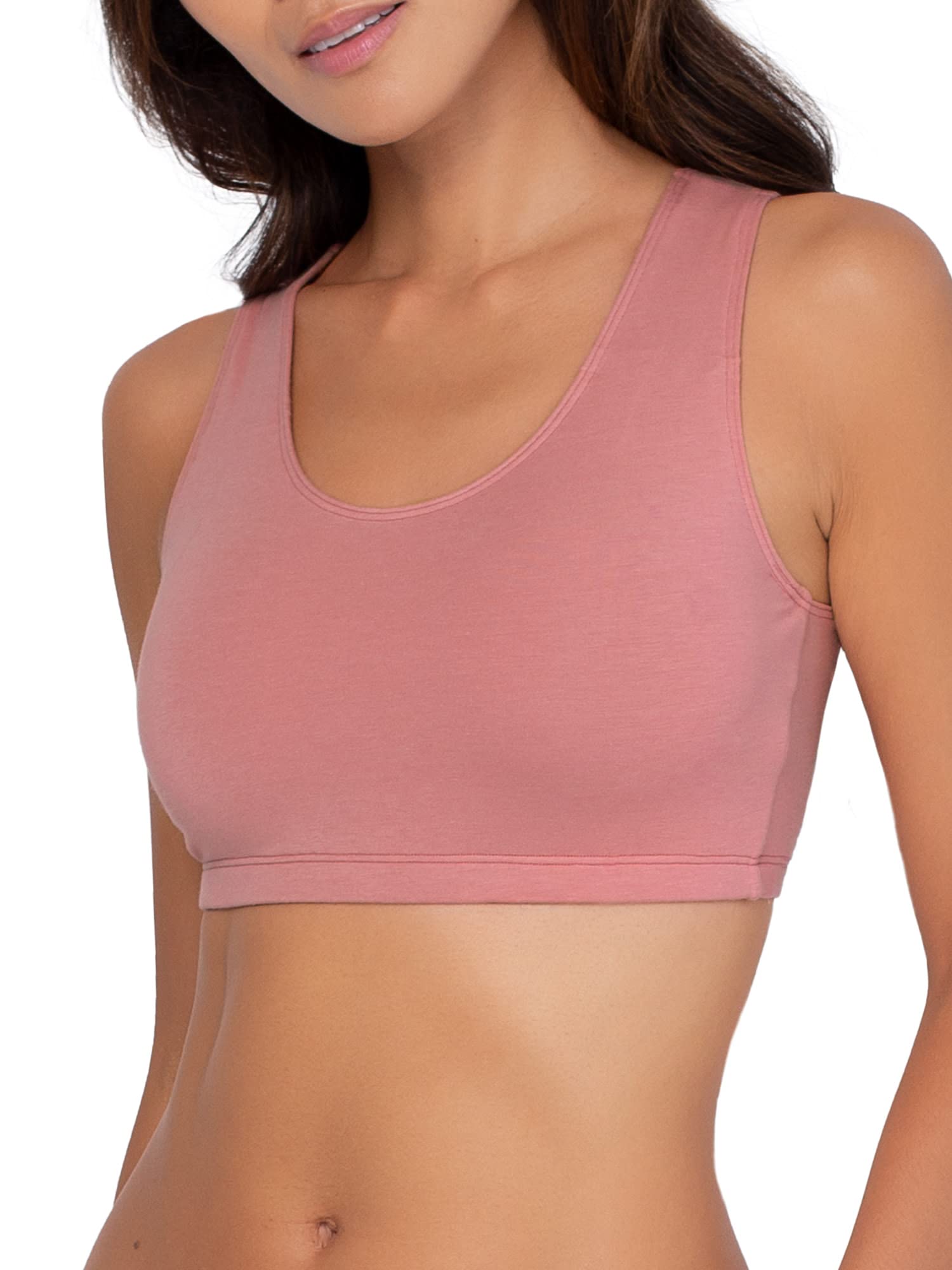 Fruit of the Loom Women's Cotton Tank Bra - Ultimate Comfort & Breathable Fit
