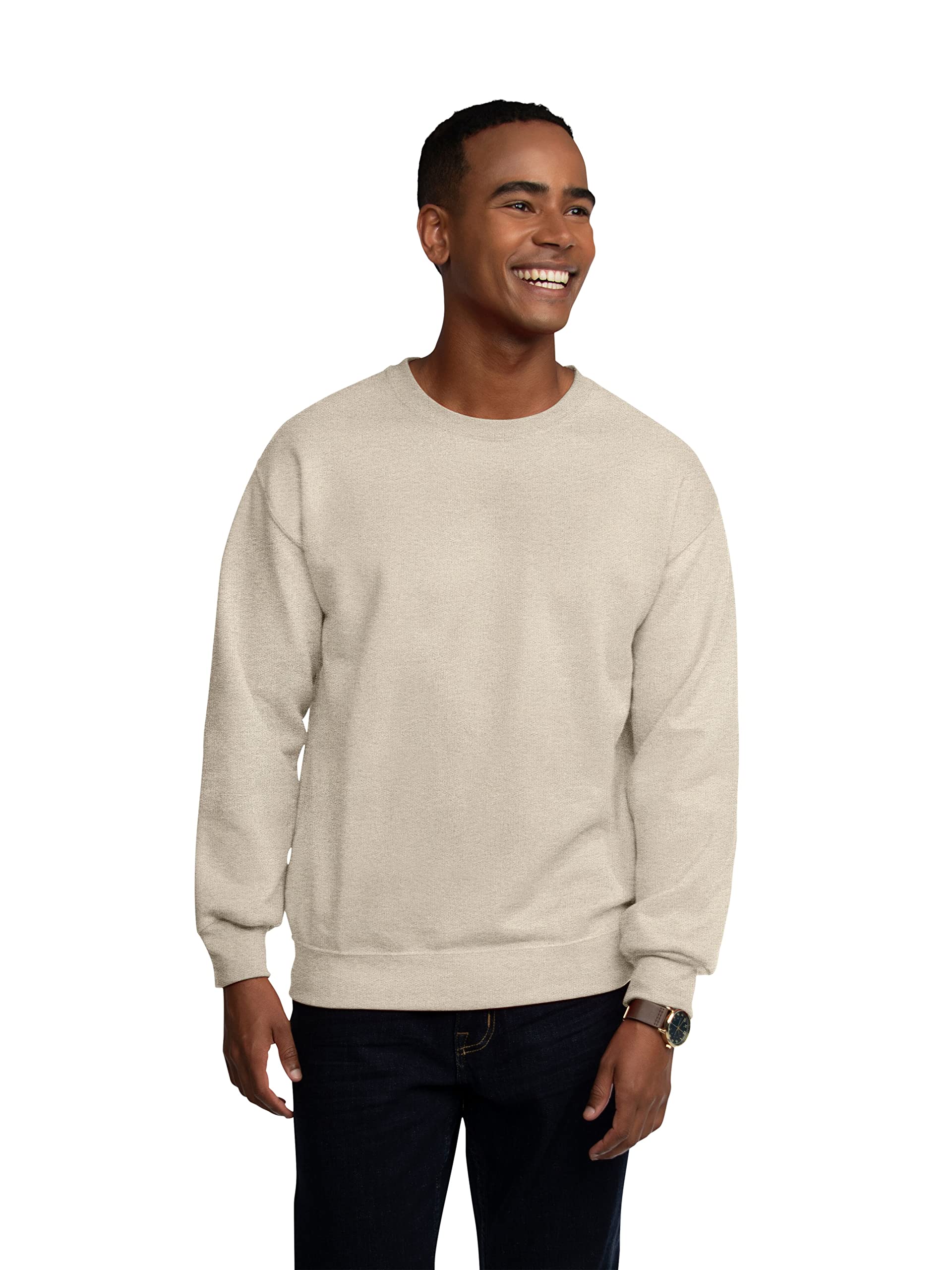 Fruit of the Loom Men's Moisture Wicking Eversoft Fleece Sweatshirt