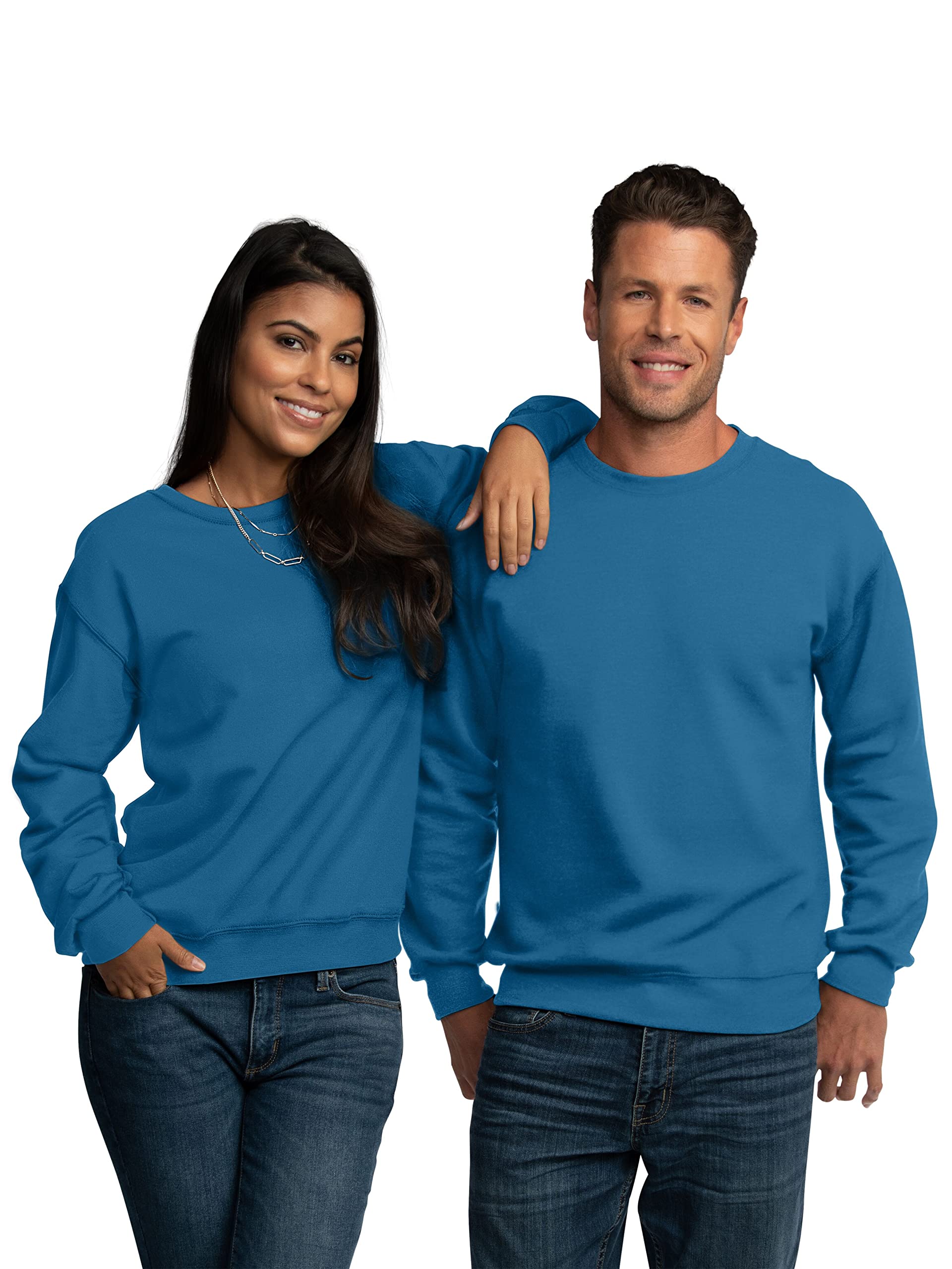 Fruit of the Loom Men's Moisture Wicking Eversoft Fleece Sweatshirt