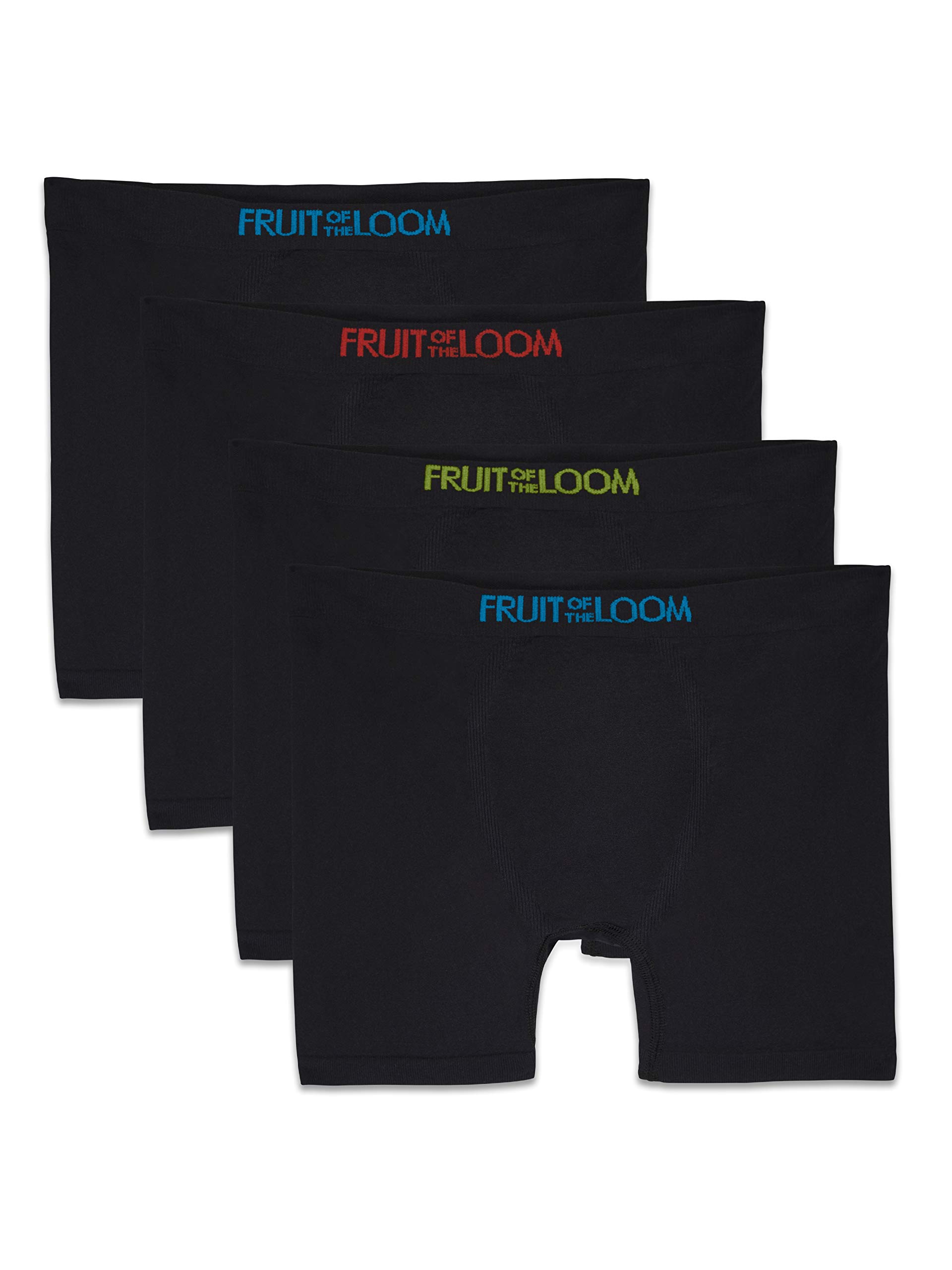 Fruit of the Loom Boys' Seamless Comfort Boxer Brief Underwear