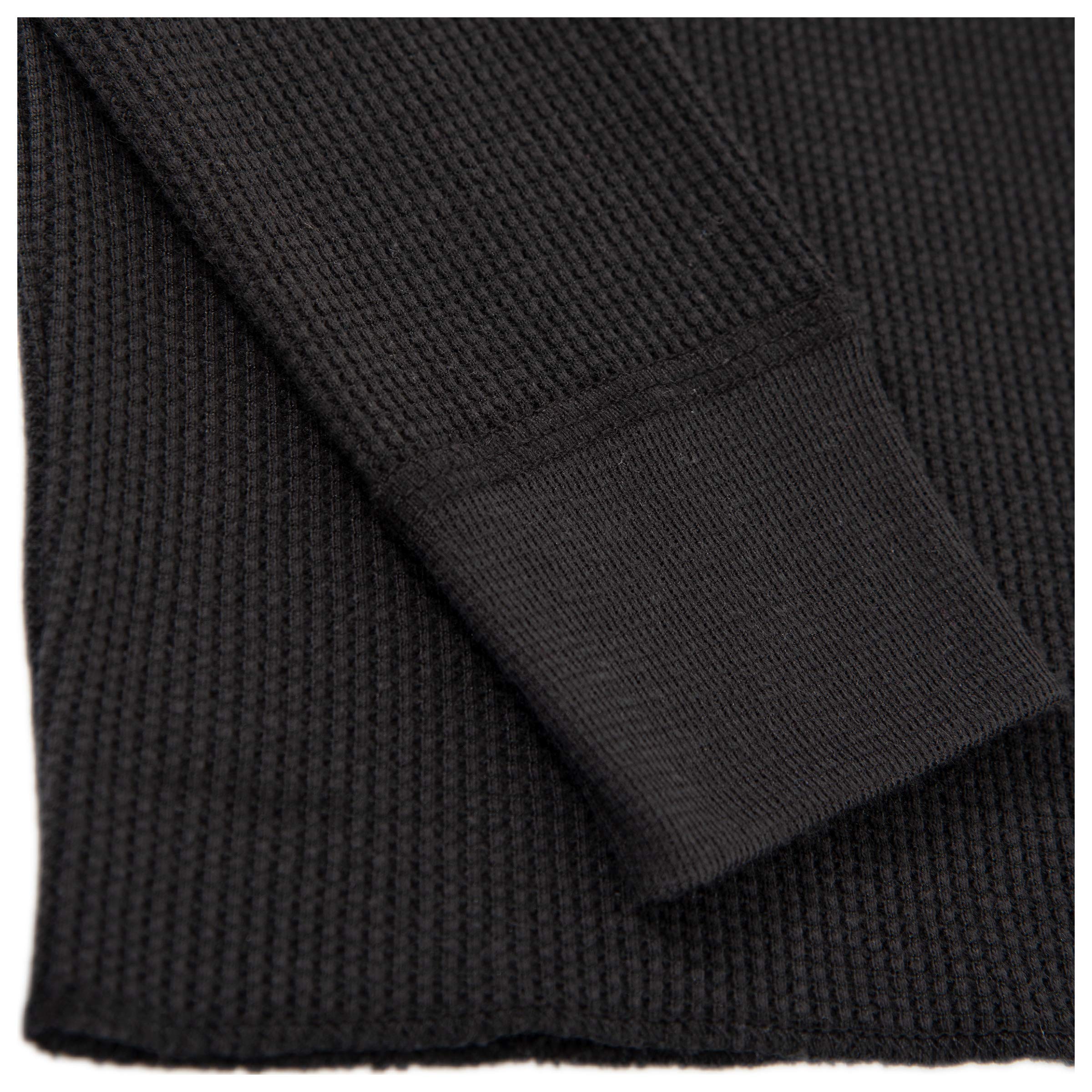 Fruit of the Loom boys Premium 2-pack Thermal Waffle Crew Top