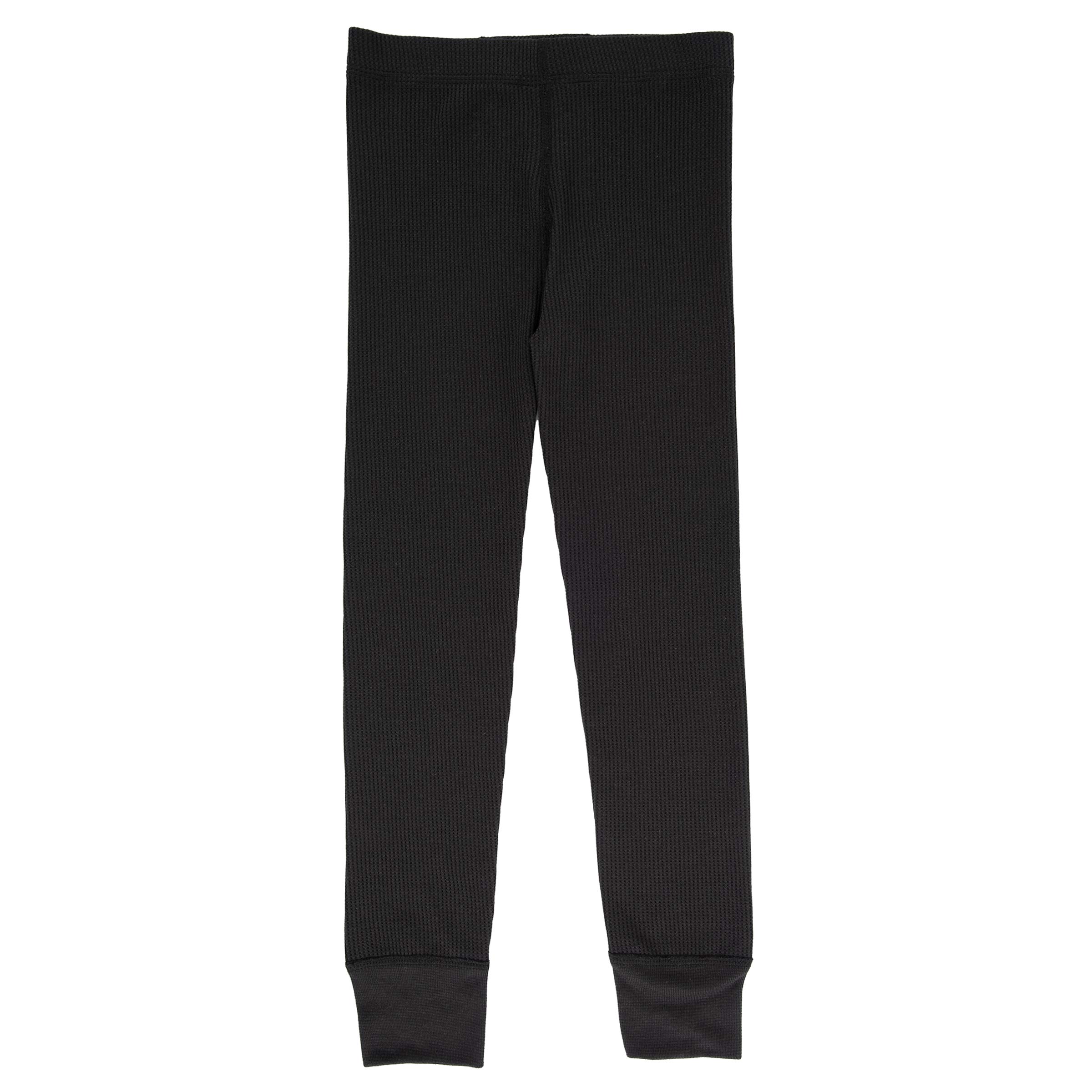 Fruit of the Loom boys Premium 2-pack Thermal Waffle Bottom