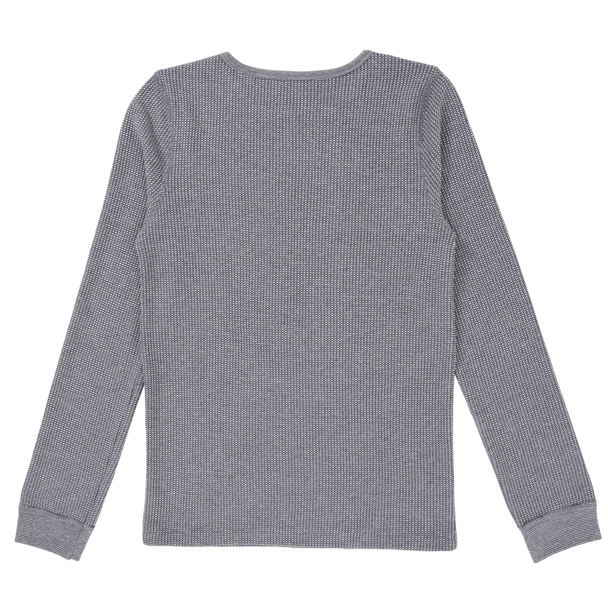 Fruit of the Loom Girls' Premium 2-Pack Thermal Waffle Crew Top
