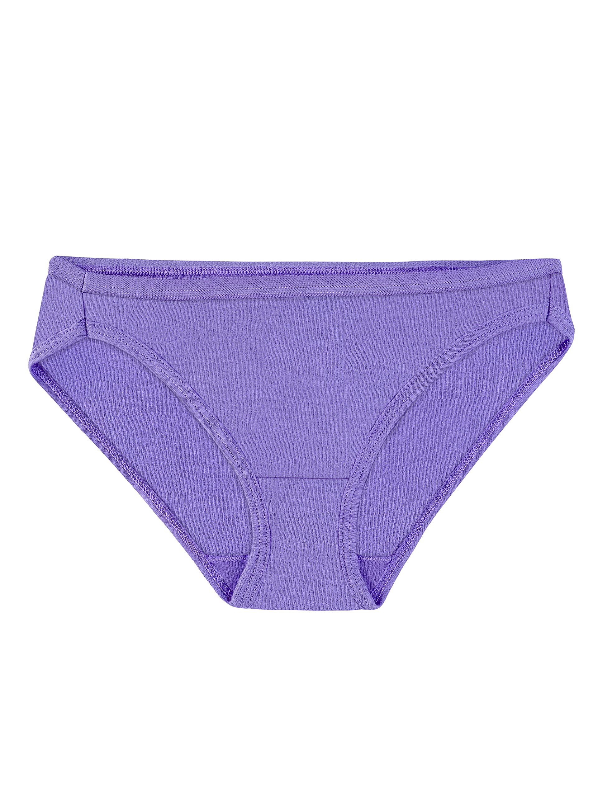 Fruit of the Loom Girls' Little Cotton Bikini Underwear Multipacks, 10 Pack-Fashion Assorted, 4