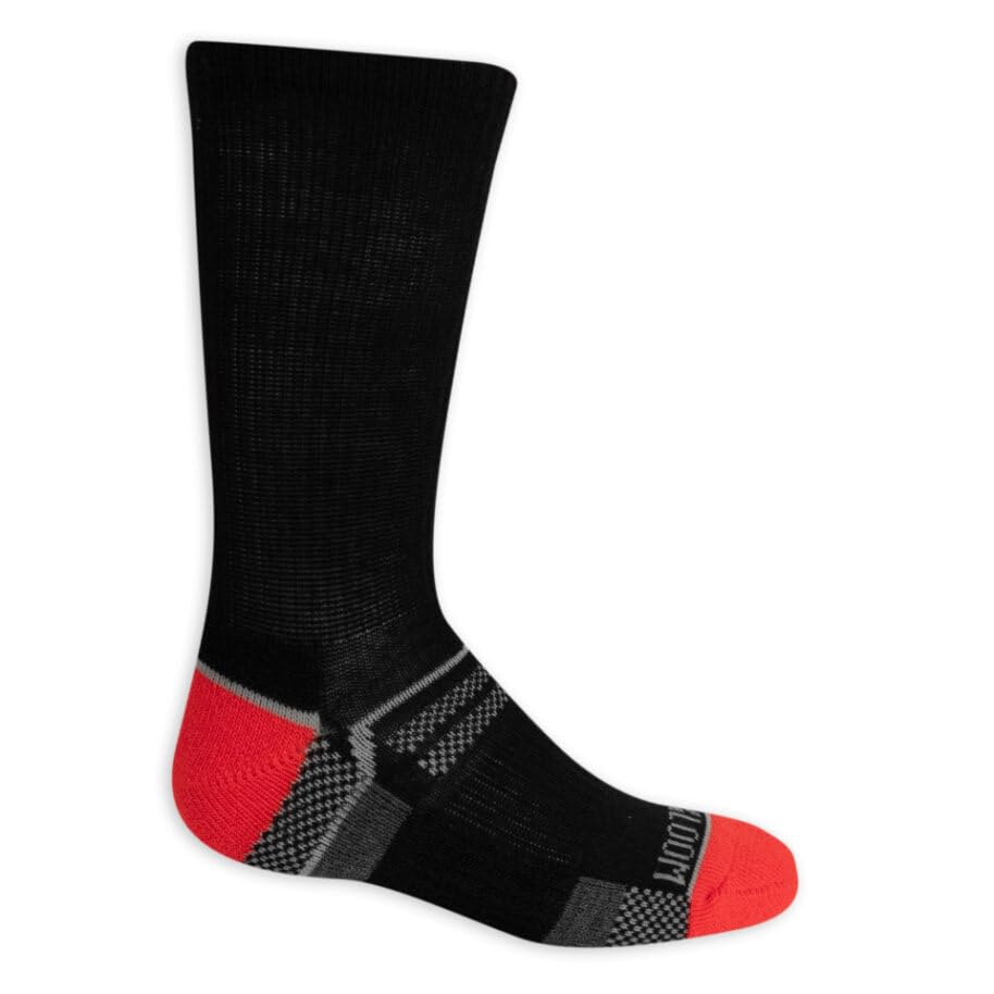 Fruit of the Loom Boys' Everyday Active Crew Socks (12 Pack)