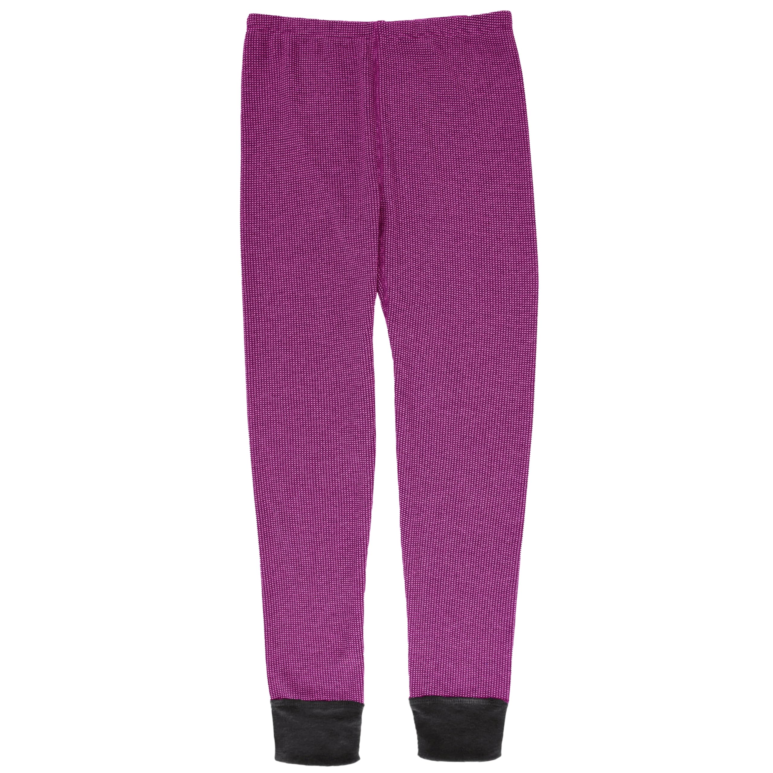 Fruit of the Loom girls Premium Thermal Waffle Underwear Set
