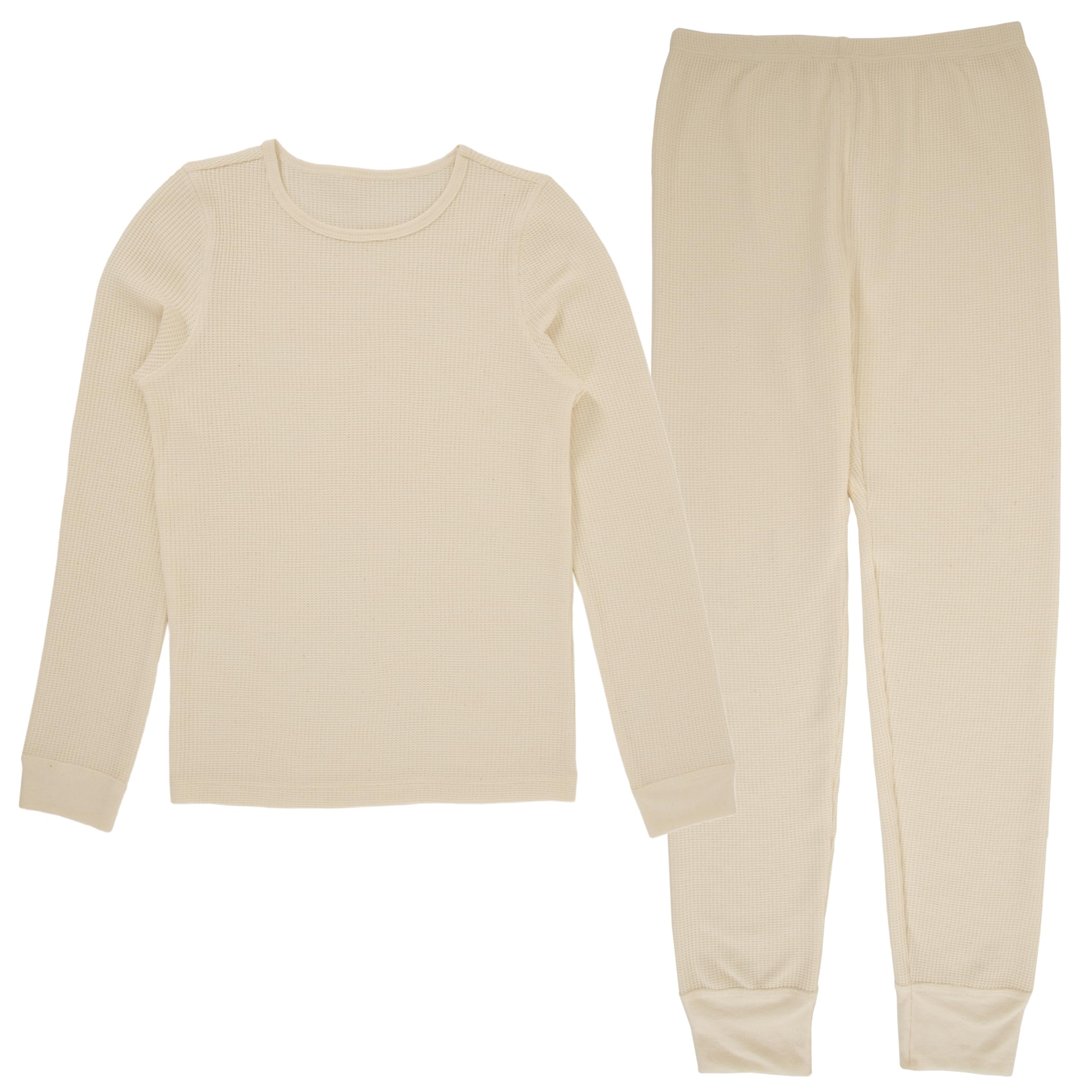 Fruit of the Loom girls Premium Thermal Waffle Underwear Set