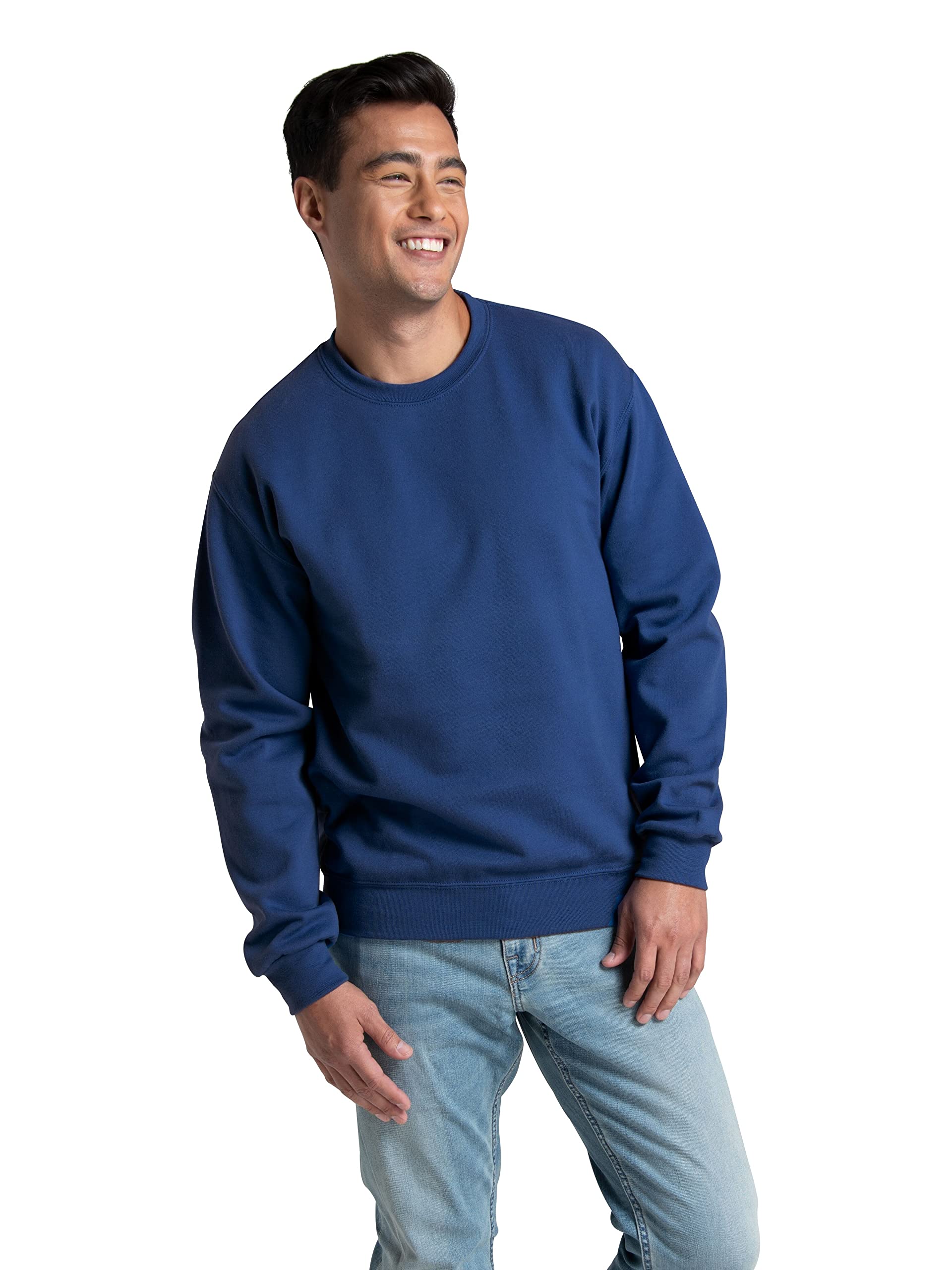 Fruit of the Loom Men's Moisture Wicking Eversoft Fleece Sweatshirt