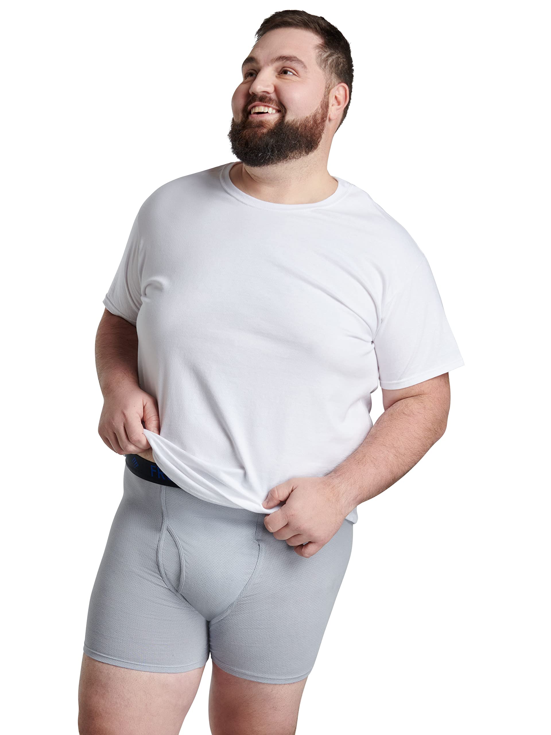 Fruit of the Loom Men's Premium Breathable Boxer Briefs (Regular & Big Man)