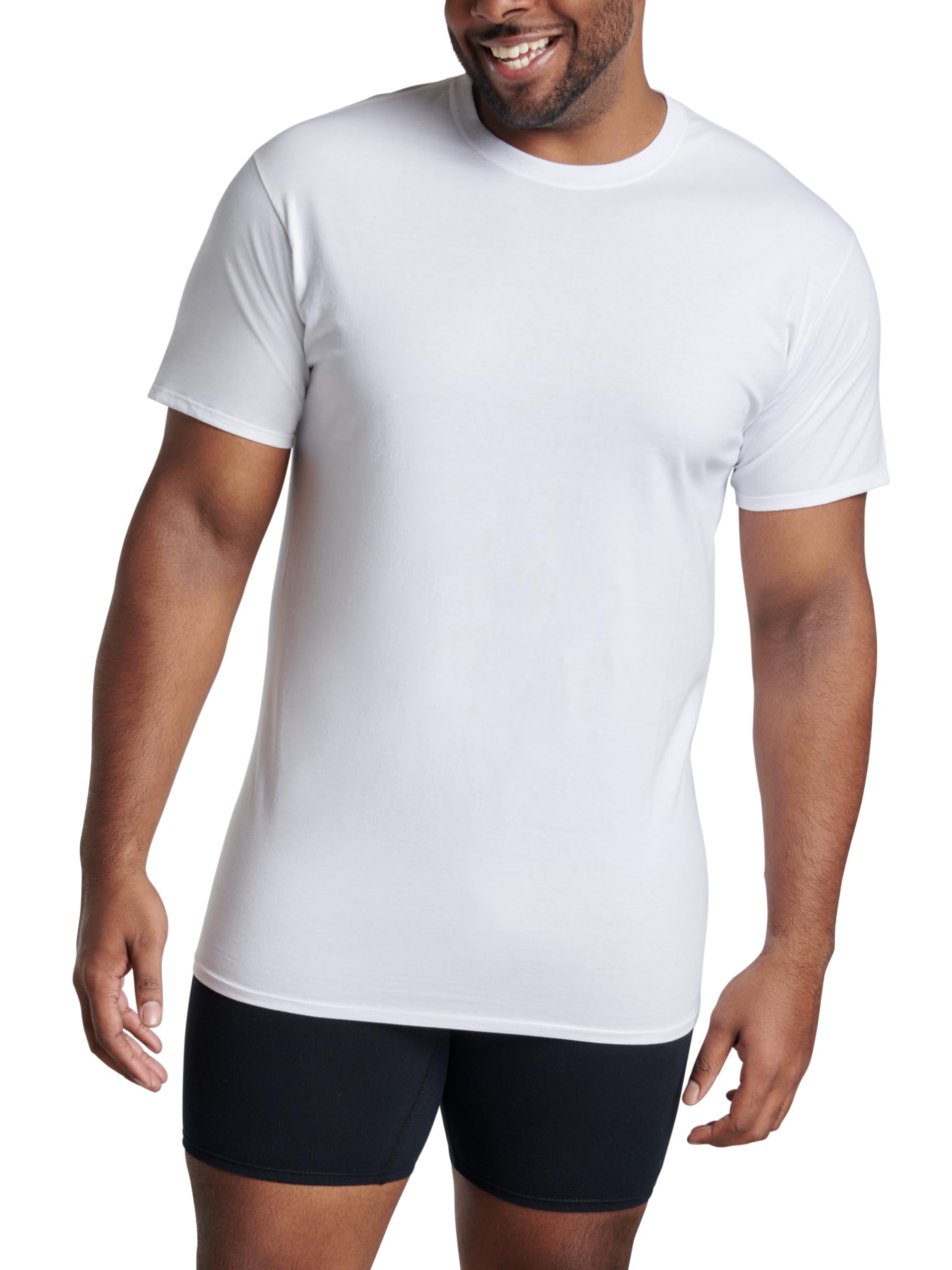 Fruit of the Loom Men's Big and Tall Tag-free Undershirts