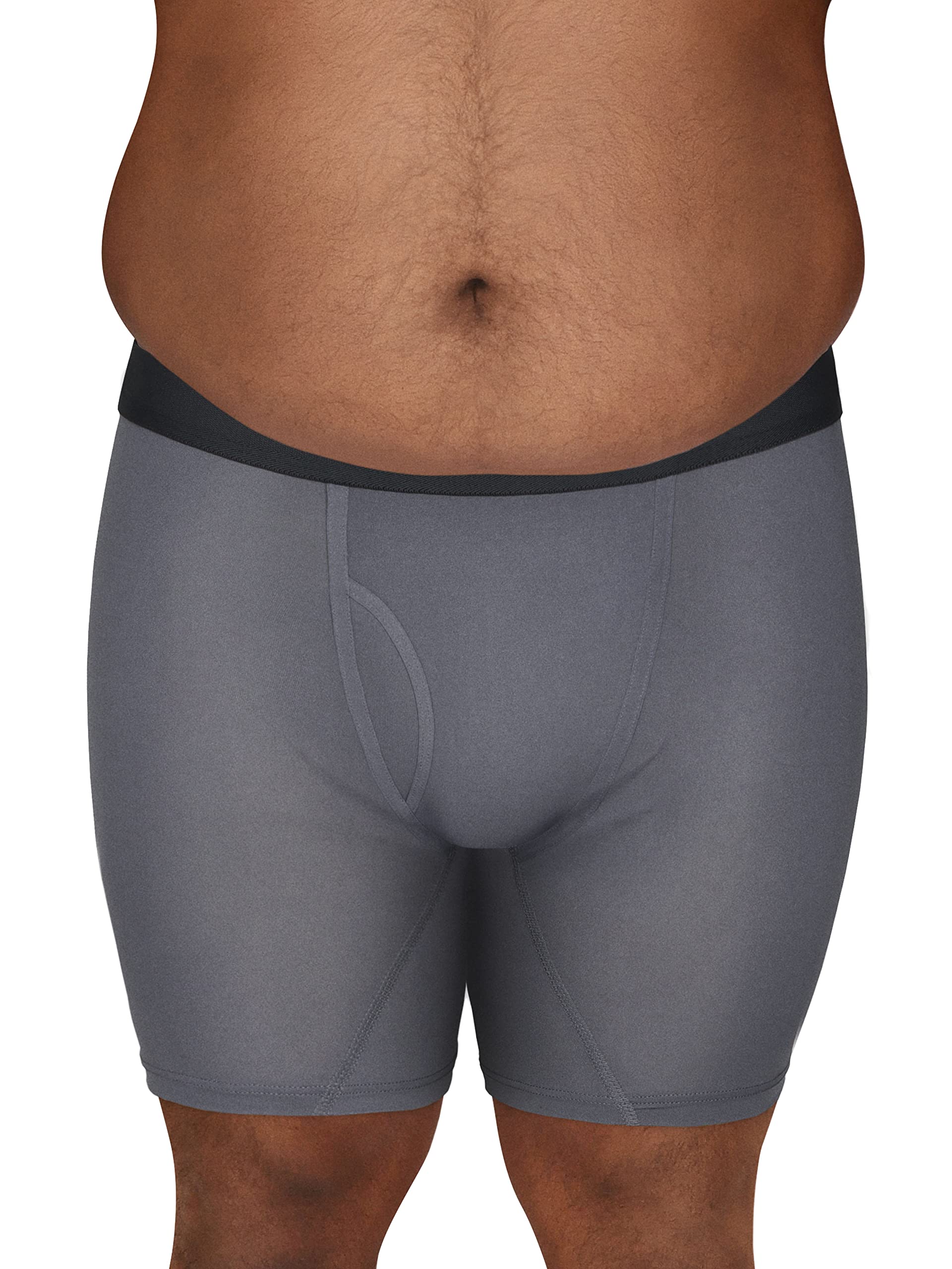 Fruit of the Loom Men's Micro Stretch Boxer Briefs, Designed to Move with You, Lightweight & Moisture Wicking
