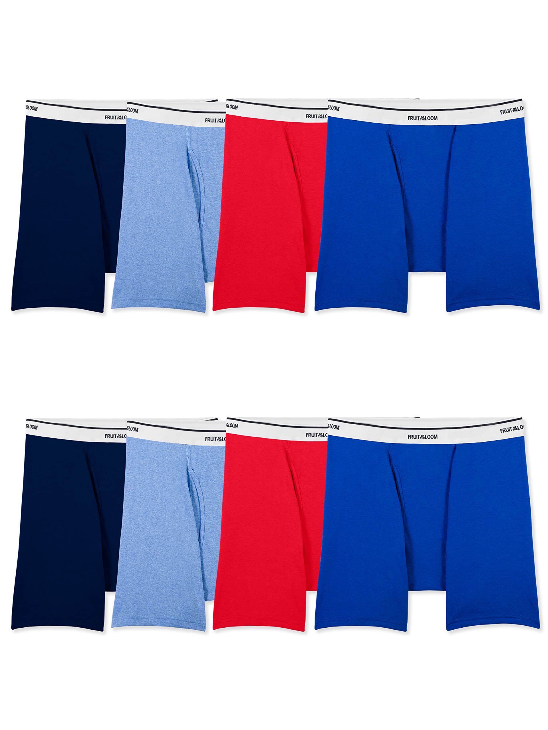 Fruit of the Loom Mens Lightweight Active Cotton Blend Underwear