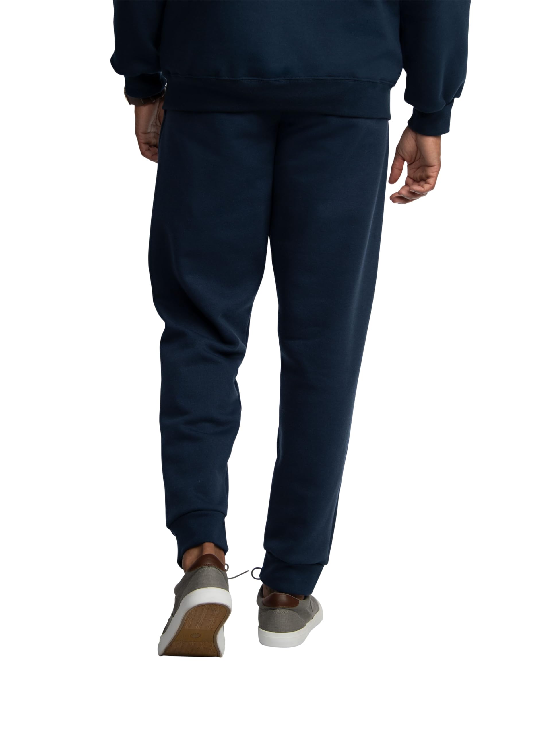 Fruit of the Loom Eversoft Fleece Joggers with Pockets, Relaxed Fit, Moisture Wicking, Breathable, Tapered Sweatpants