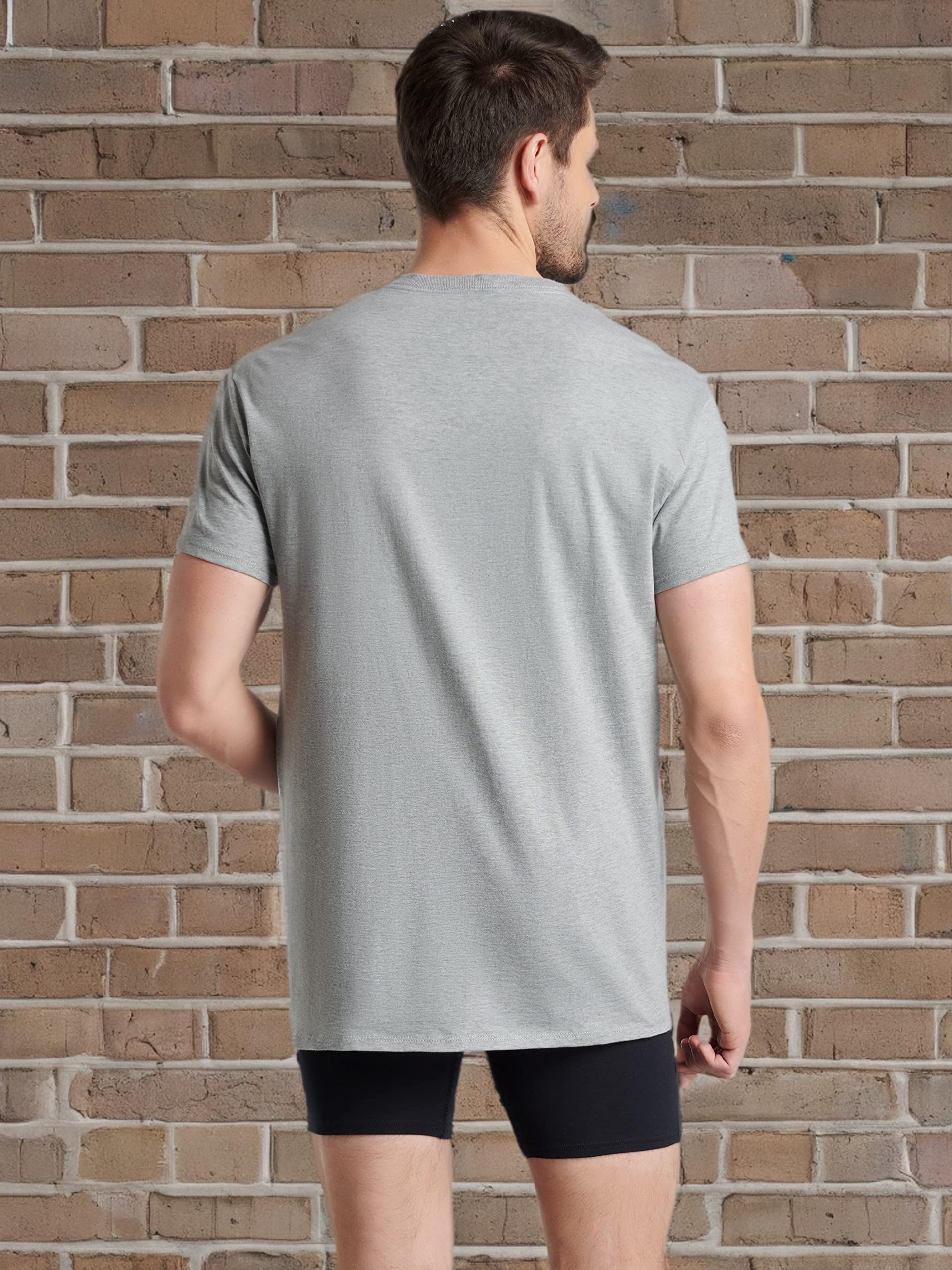 Fruit of the Loom Men's Tag-free Cotton Undershirts
