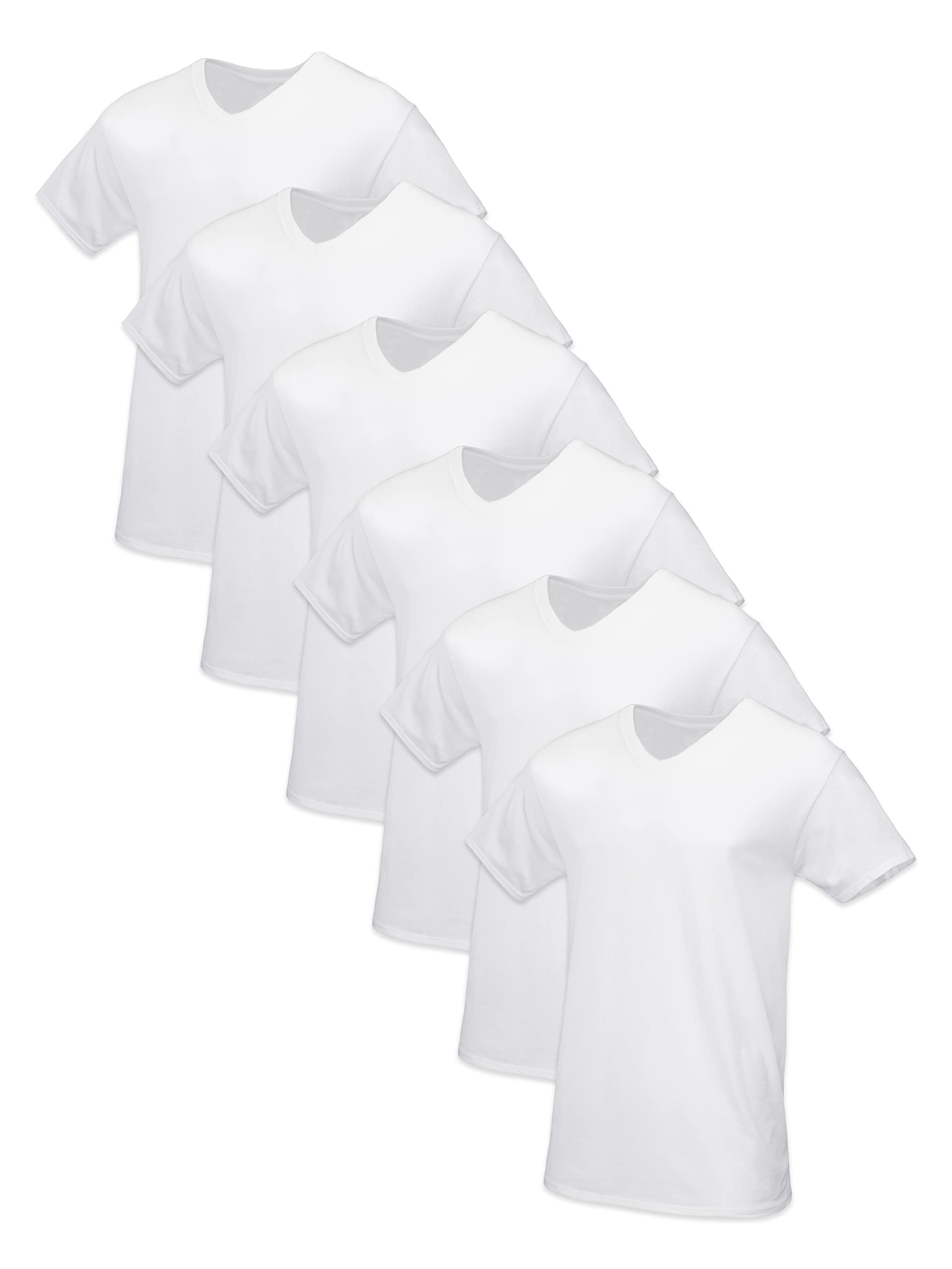 Fruit of the Loom Men's Tag-Free Cotton Undershirts