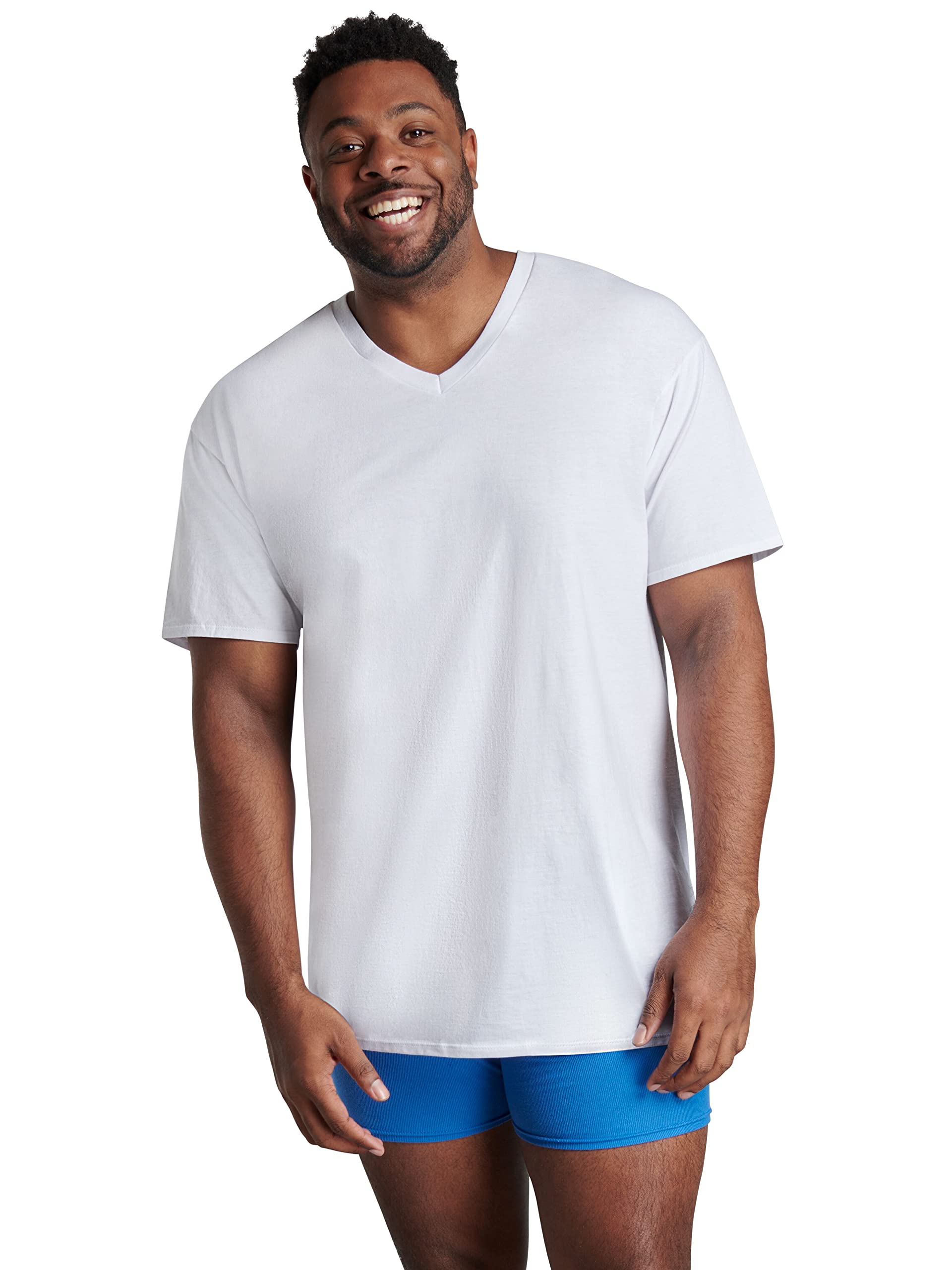 Fruit of the Loom Men's Tag-Free Cotton Undershirts