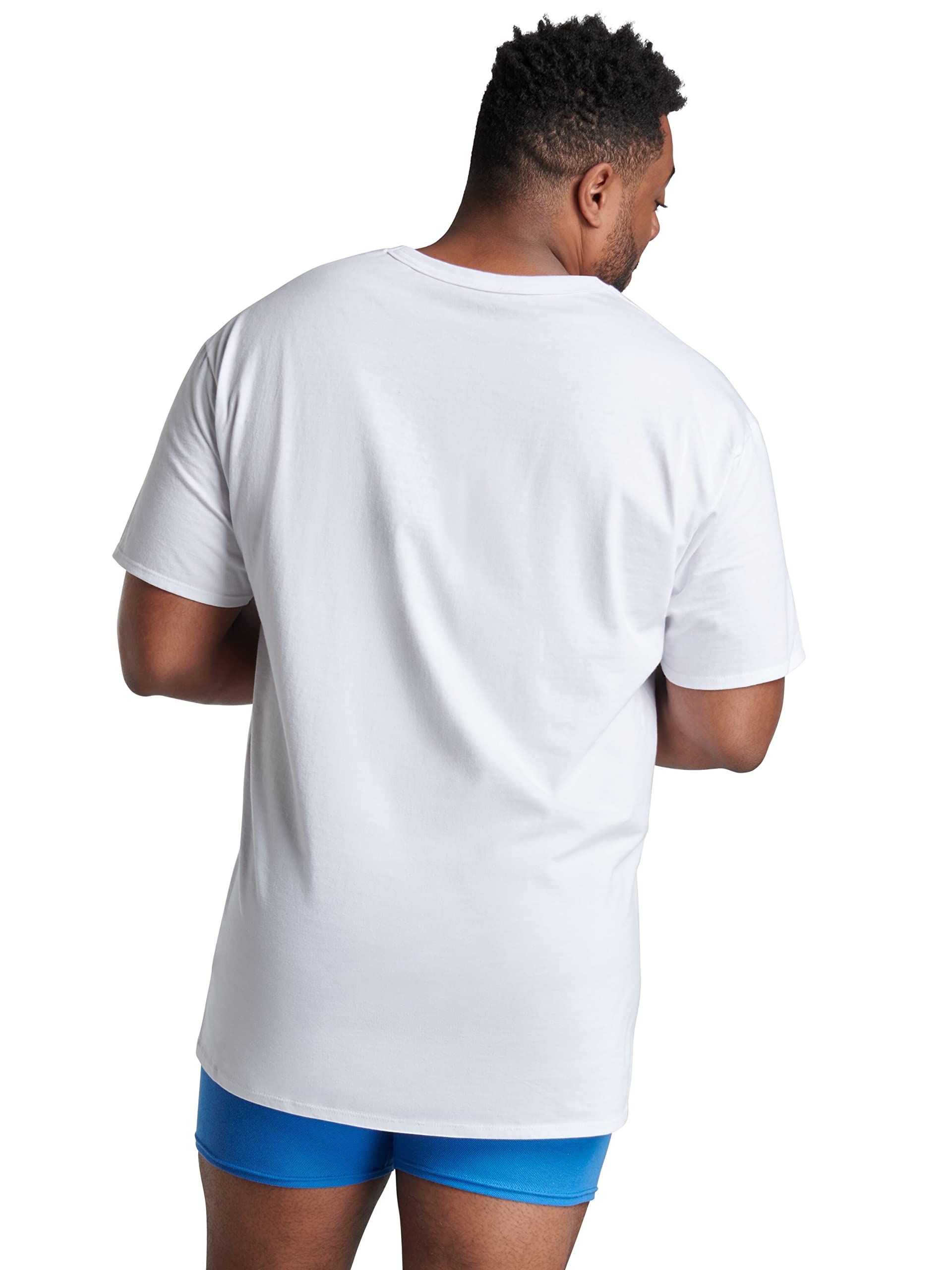Fruit of the Loom Men's Tag-Free Cotton Undershirts