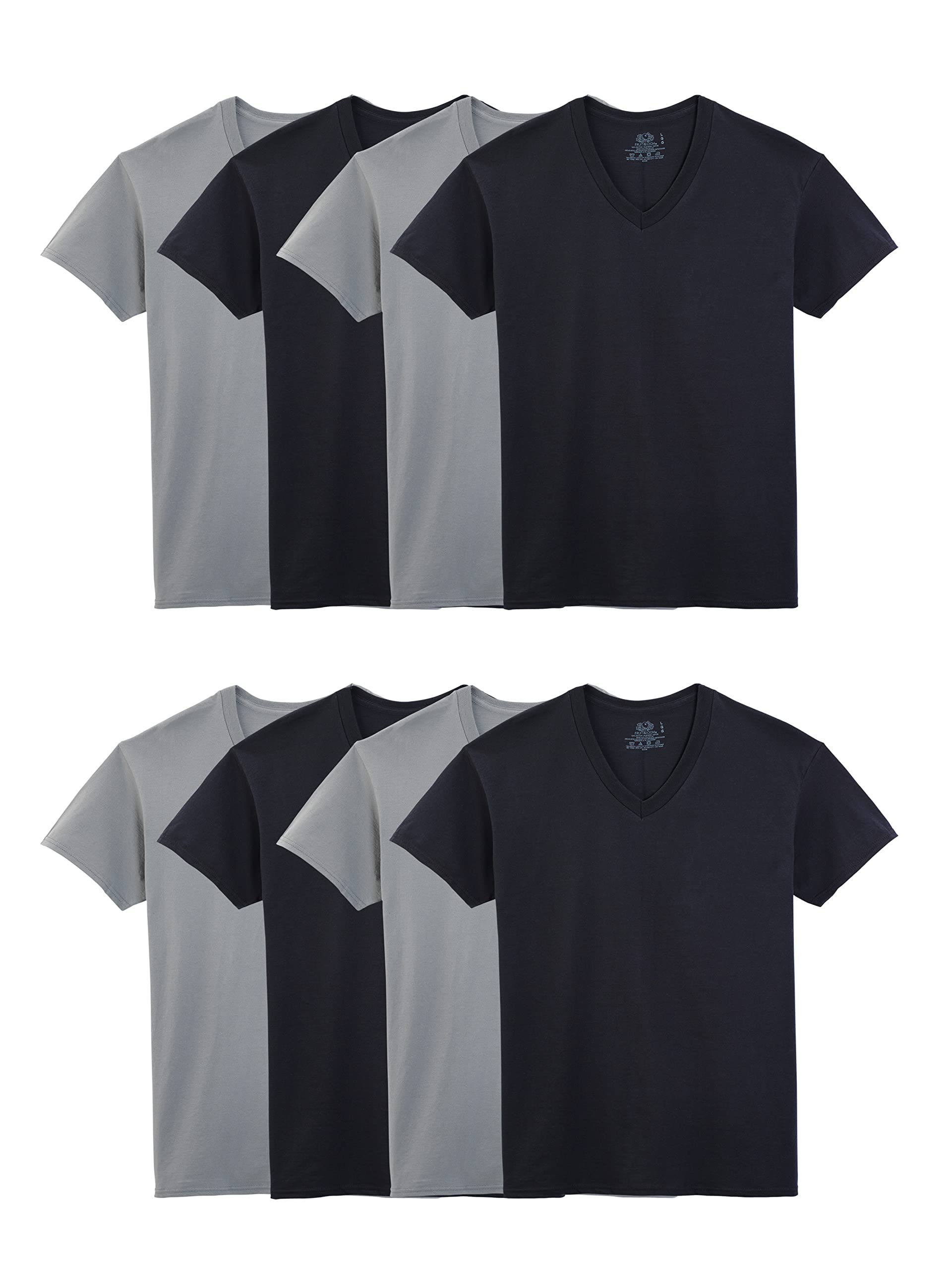 Fruit of the Loom Men's Lightweight Active Cotton Blend Undershirts