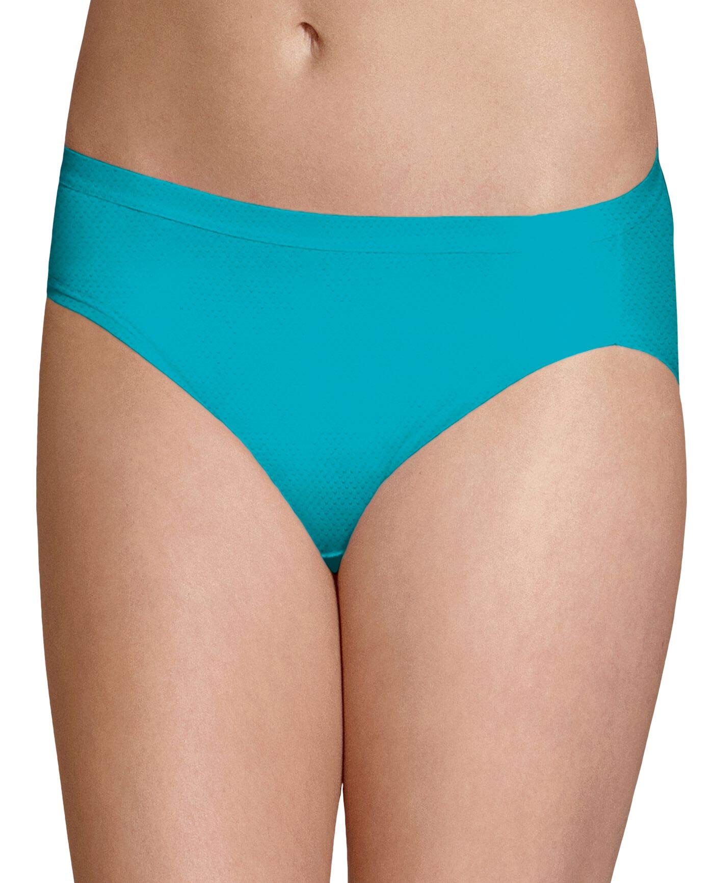 Fruit of the Loom Women's Breathable Underwear, Moisture Wicking Keeps You Cool & Comfortable, Available in Plus Size