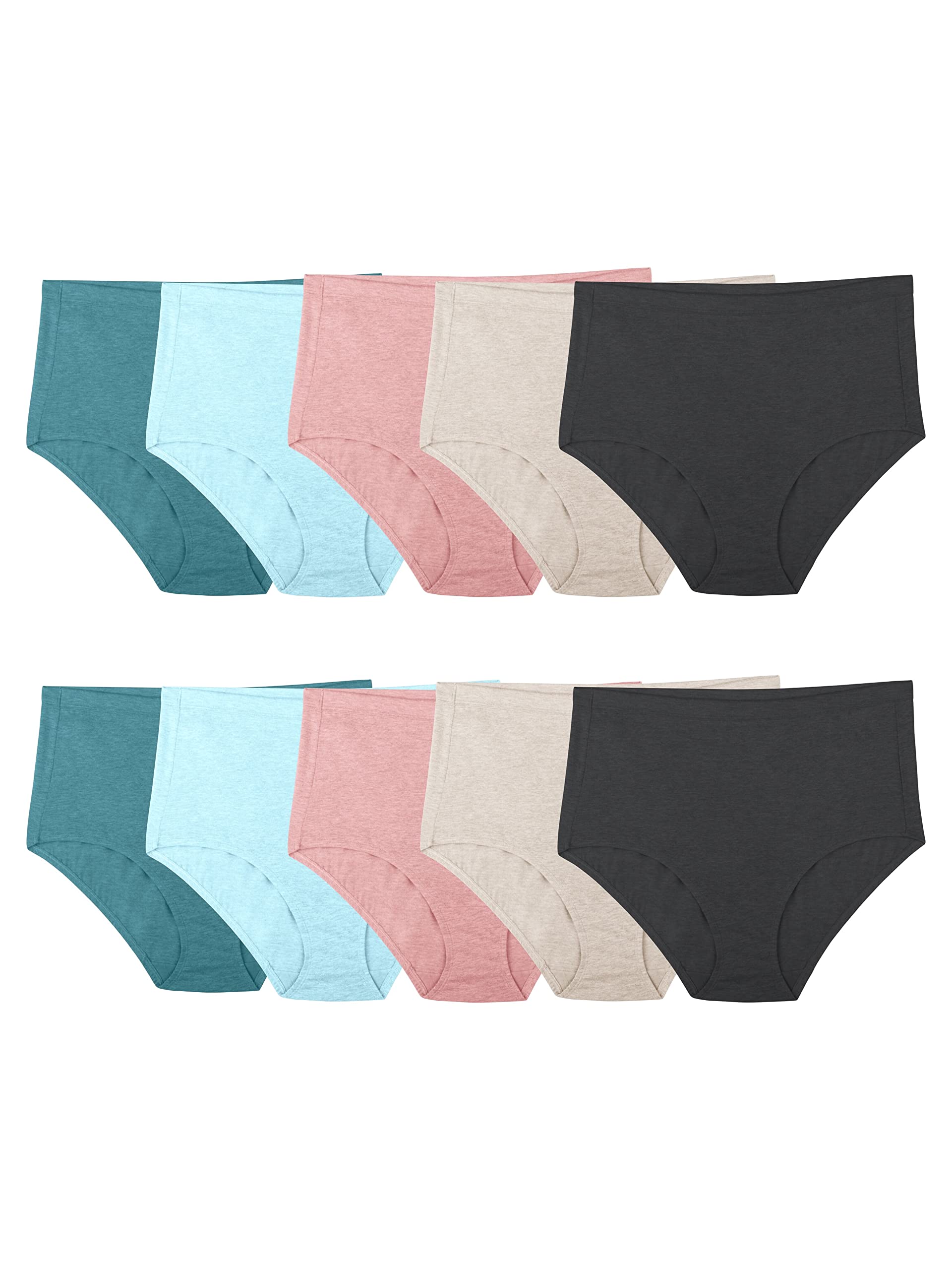 Fruit of the Loom Women's Beyondsoft Underwear, Super Soft Designed with Comfort in Mind, Available in Plus Size