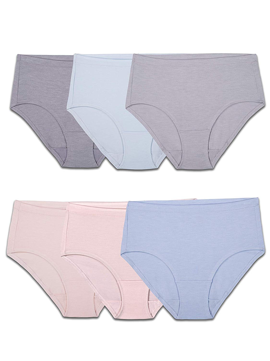 Fruit of the Loom Women's Beyondsoft Underwear, Super Soft Designed with Comfort in Mind, Available in Plus Size