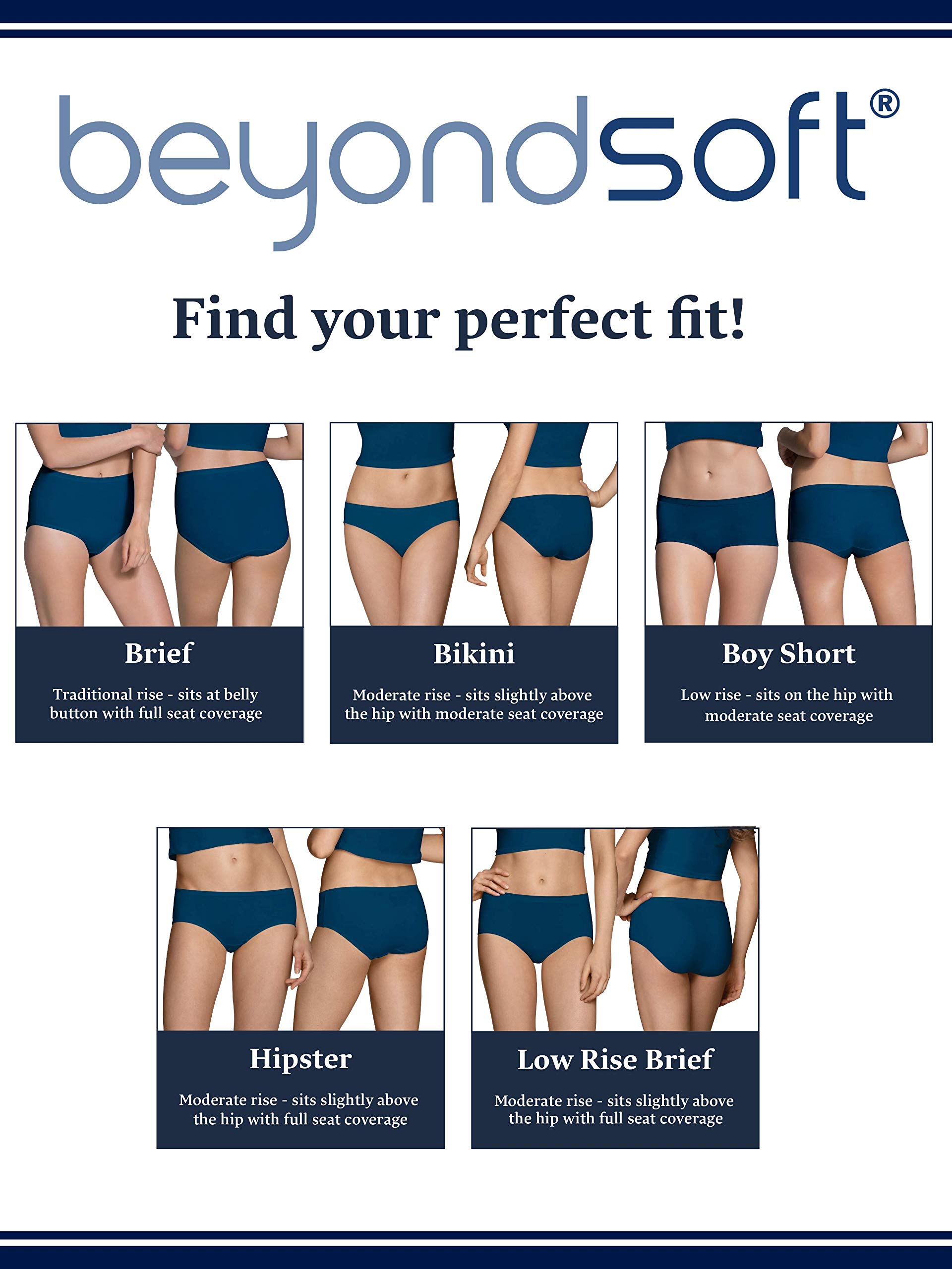 Fruit of the Loom Women's Cotton Blend Bikini Underwear