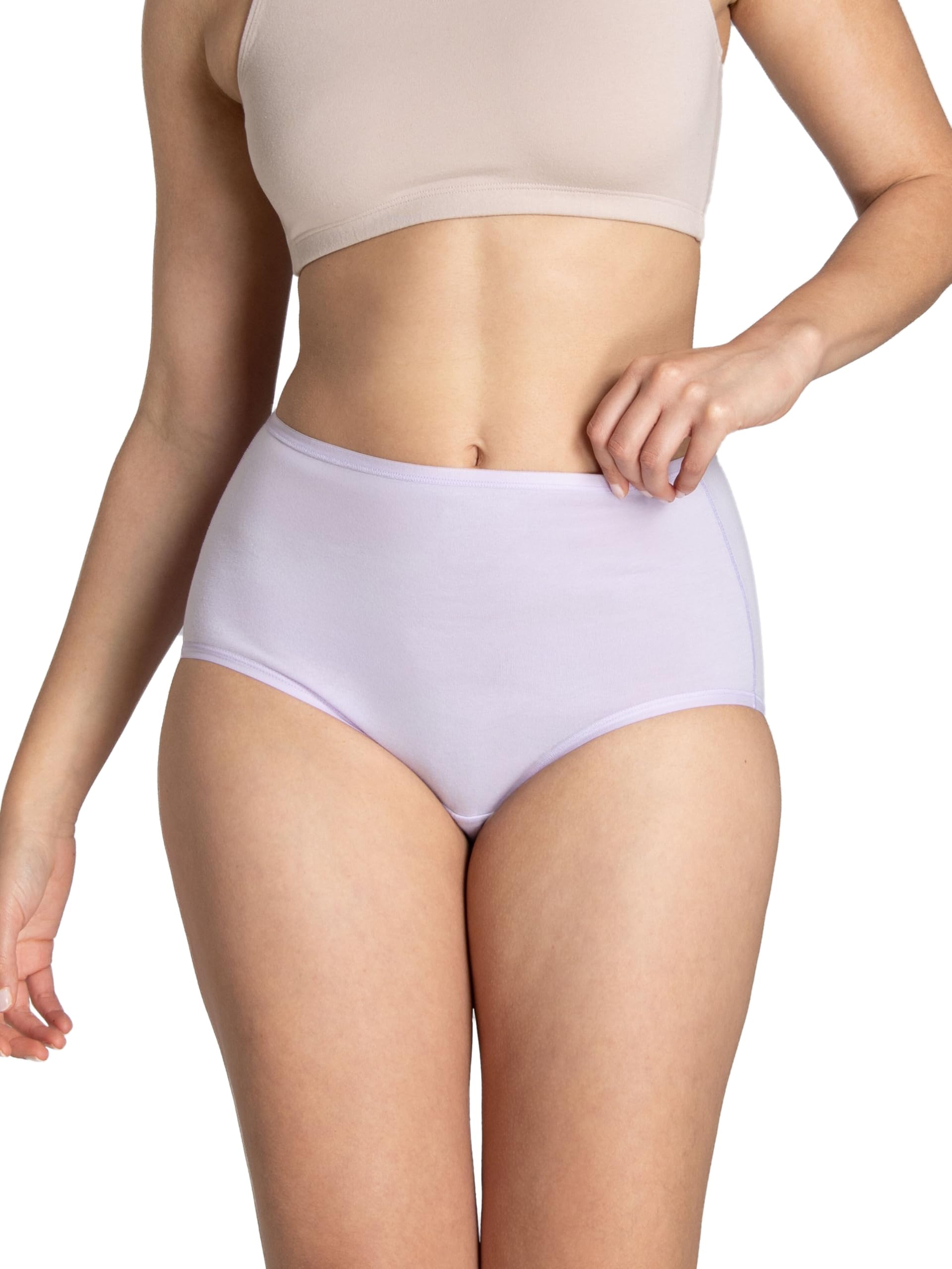 Fruit of the Loom Women's 360 Underwear, High Performance Stretch for Effortless Comfort, Available in Plus Size