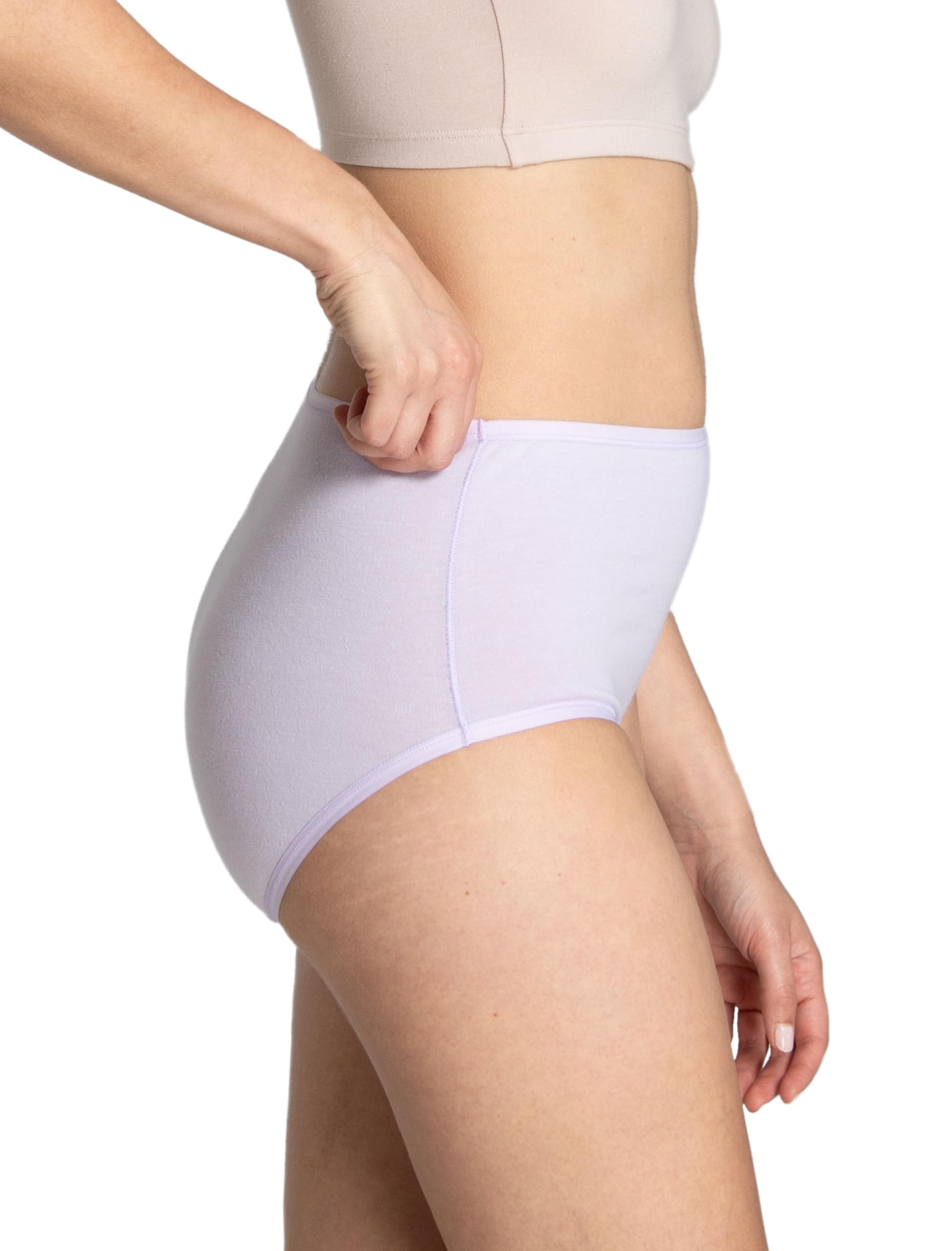 Fruit of the Loom Women's 360 Underwear, High Performance Stretch for Effortless Comfort, Available in Plus Size