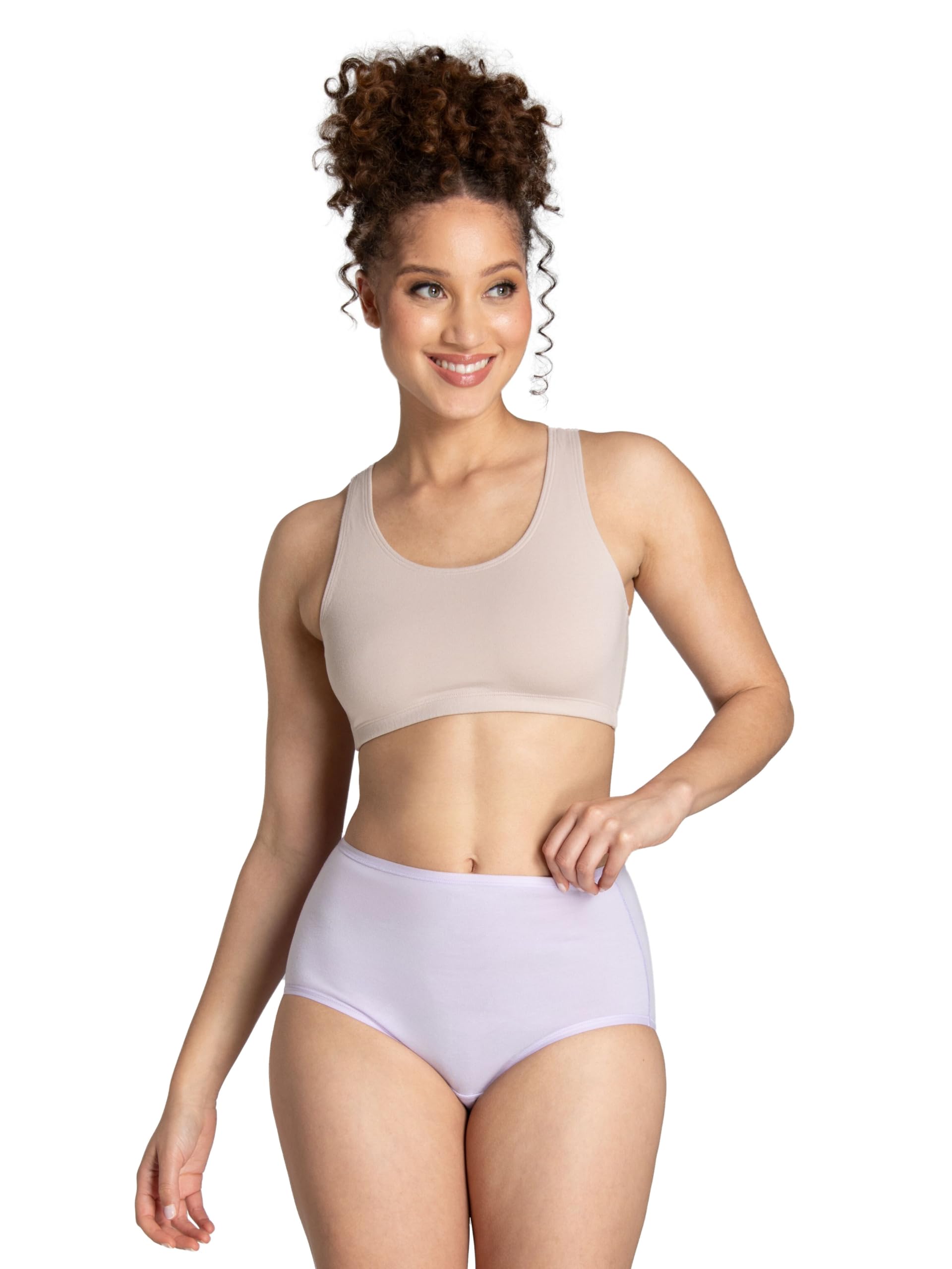 Fruit of the Loom Women's 360 Underwear, High Performance Stretch for Effortless Comfort, Available in Plus Size