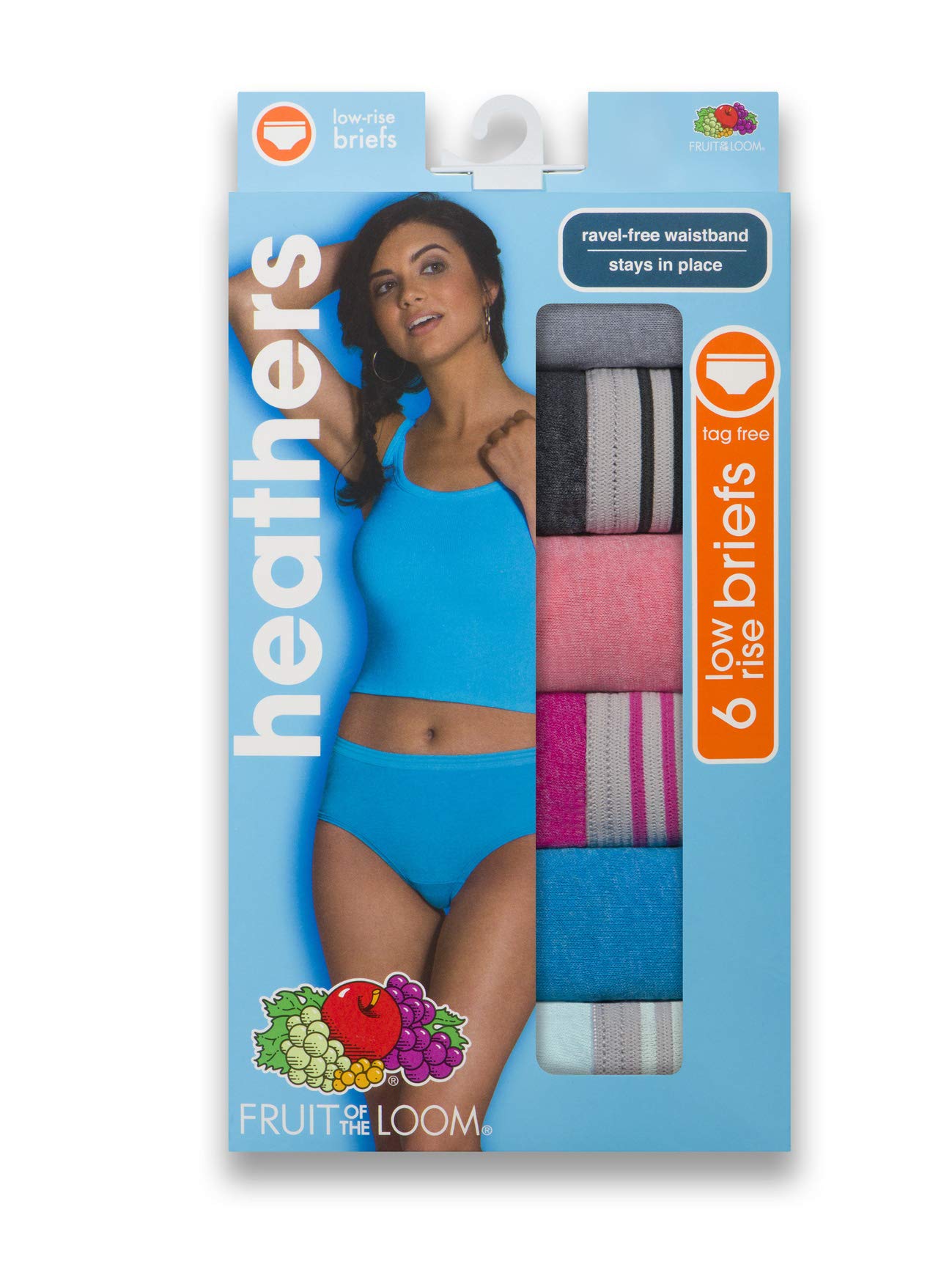 Fruit of the Loom Women's Cotton Blend Low Rise Brief