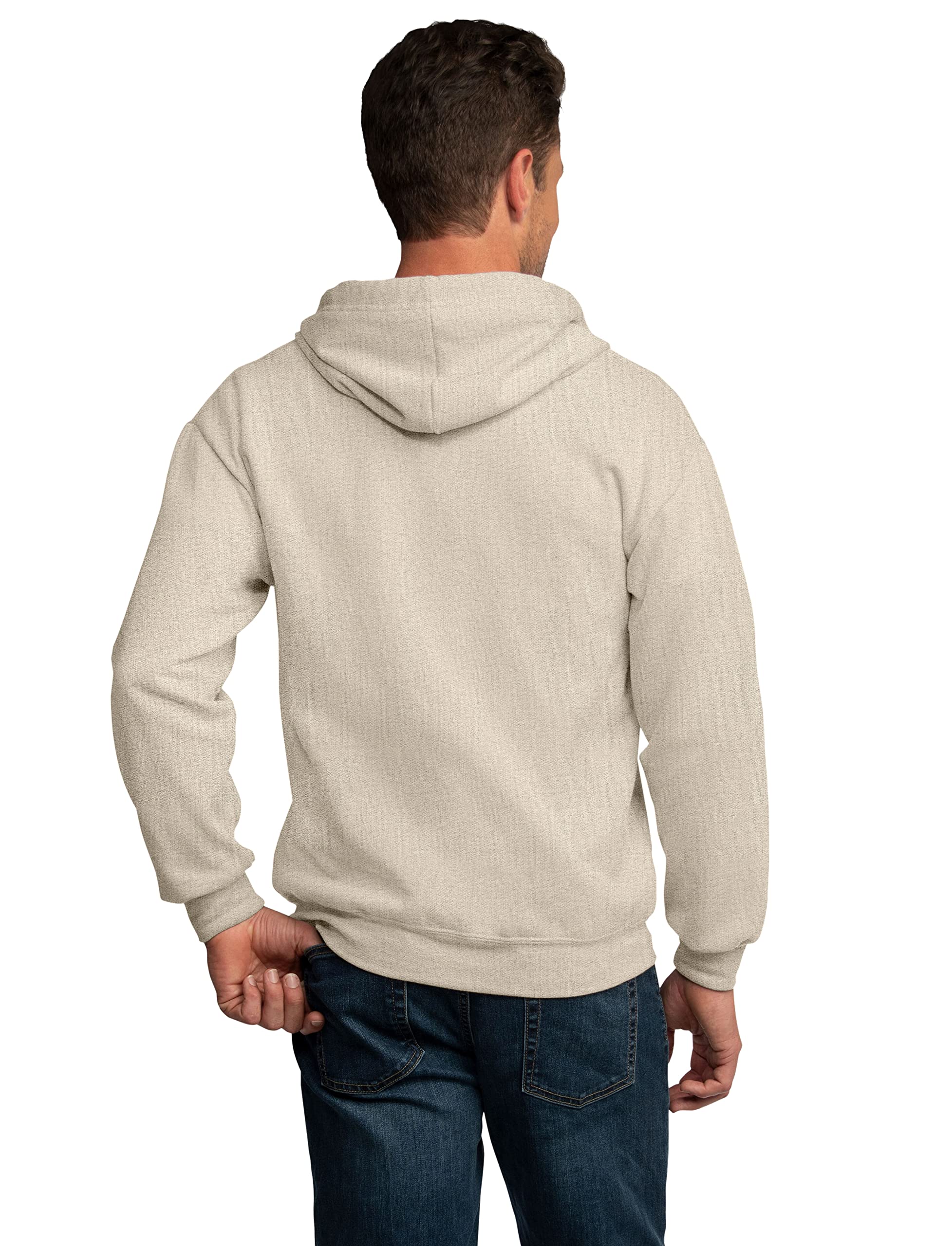 Fruit of the Loom Unisex Adult EverSoft Fleece Full Zip Hoodie Sweatshirt