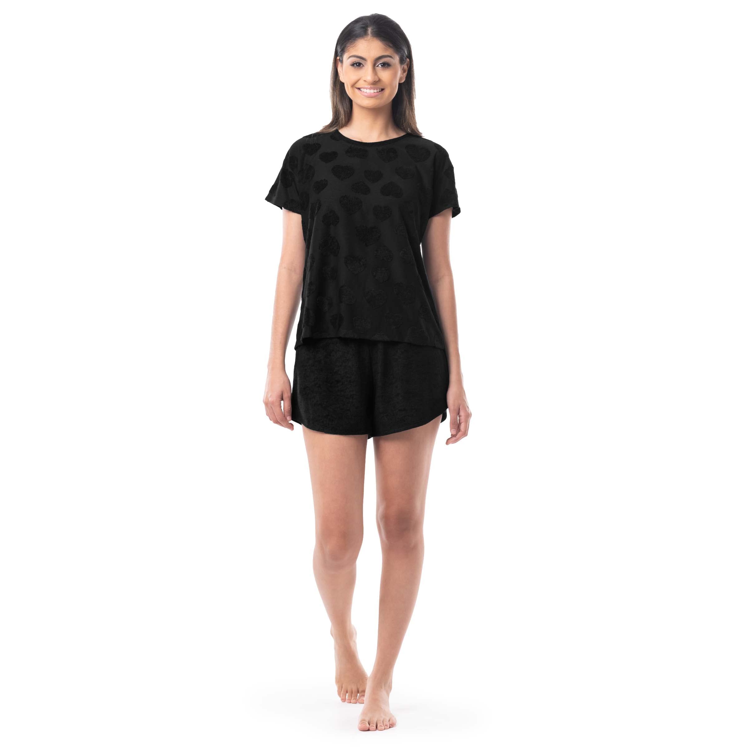 Fruit of the Loom Women's Beyondsoft Sleep Tee and Shorts Set