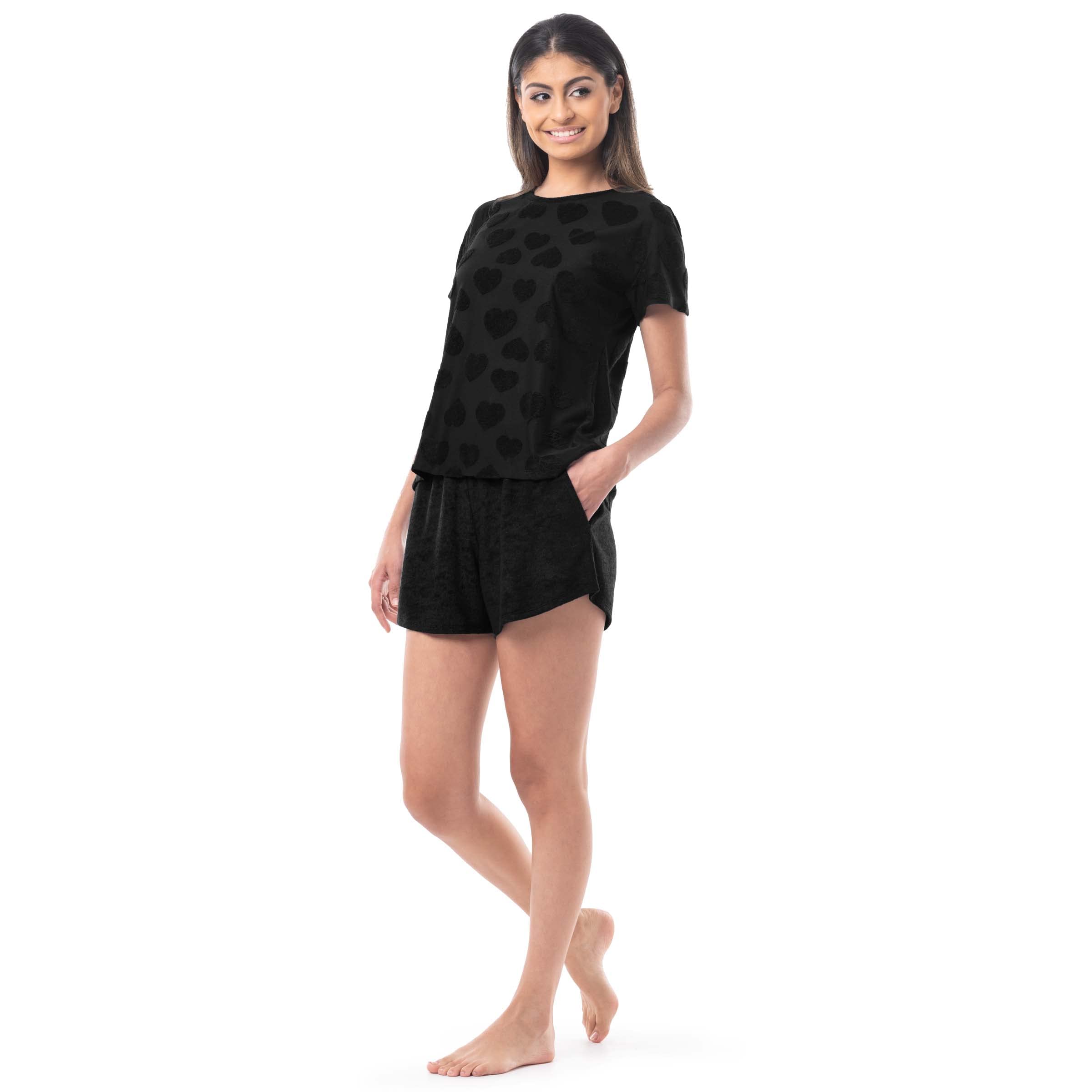 Fruit of the Loom Women's Beyondsoft Sleep Tee and Shorts Set