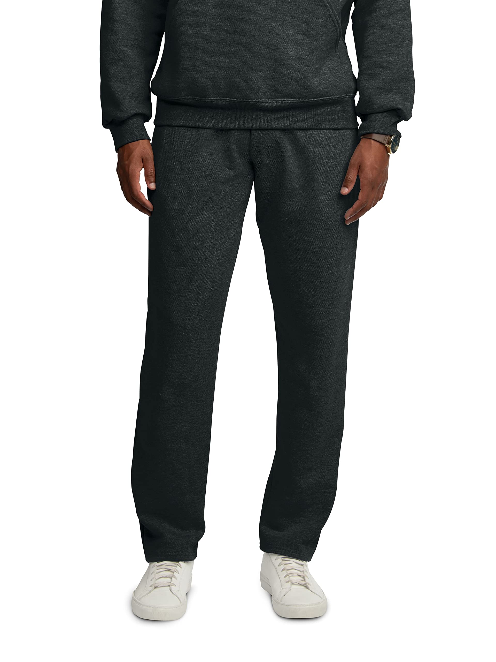 Fruit of the Loom Men's Eversoft Fleece Sweatpants with Pockets, Moisture Wicking & Breathable, Sizes S-4x