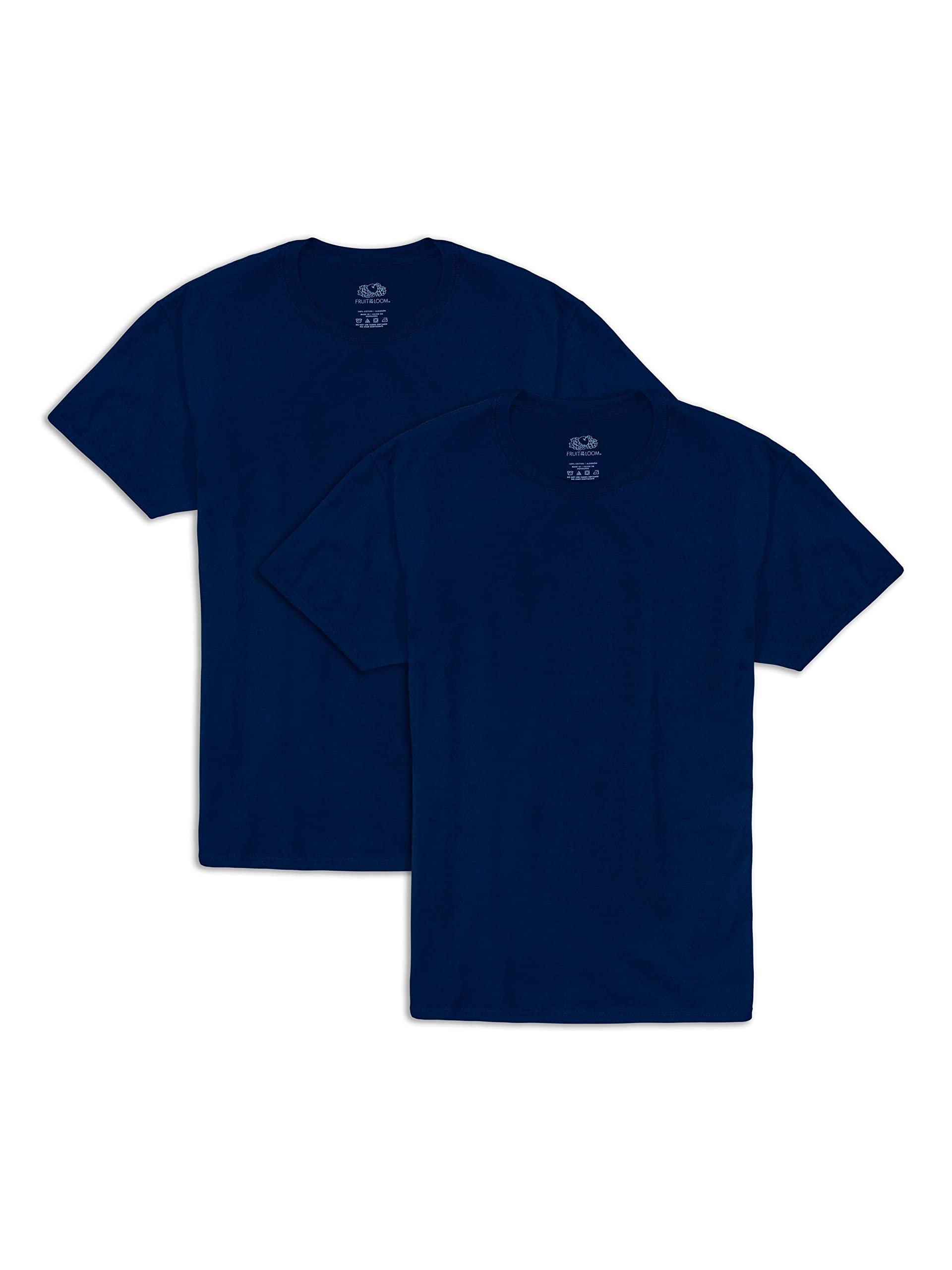 Fruit of the Loom Men's Eversoft Cotton T-Shirts, Breathable & Moisture Wicking with Odor Control, Sizes S-4X