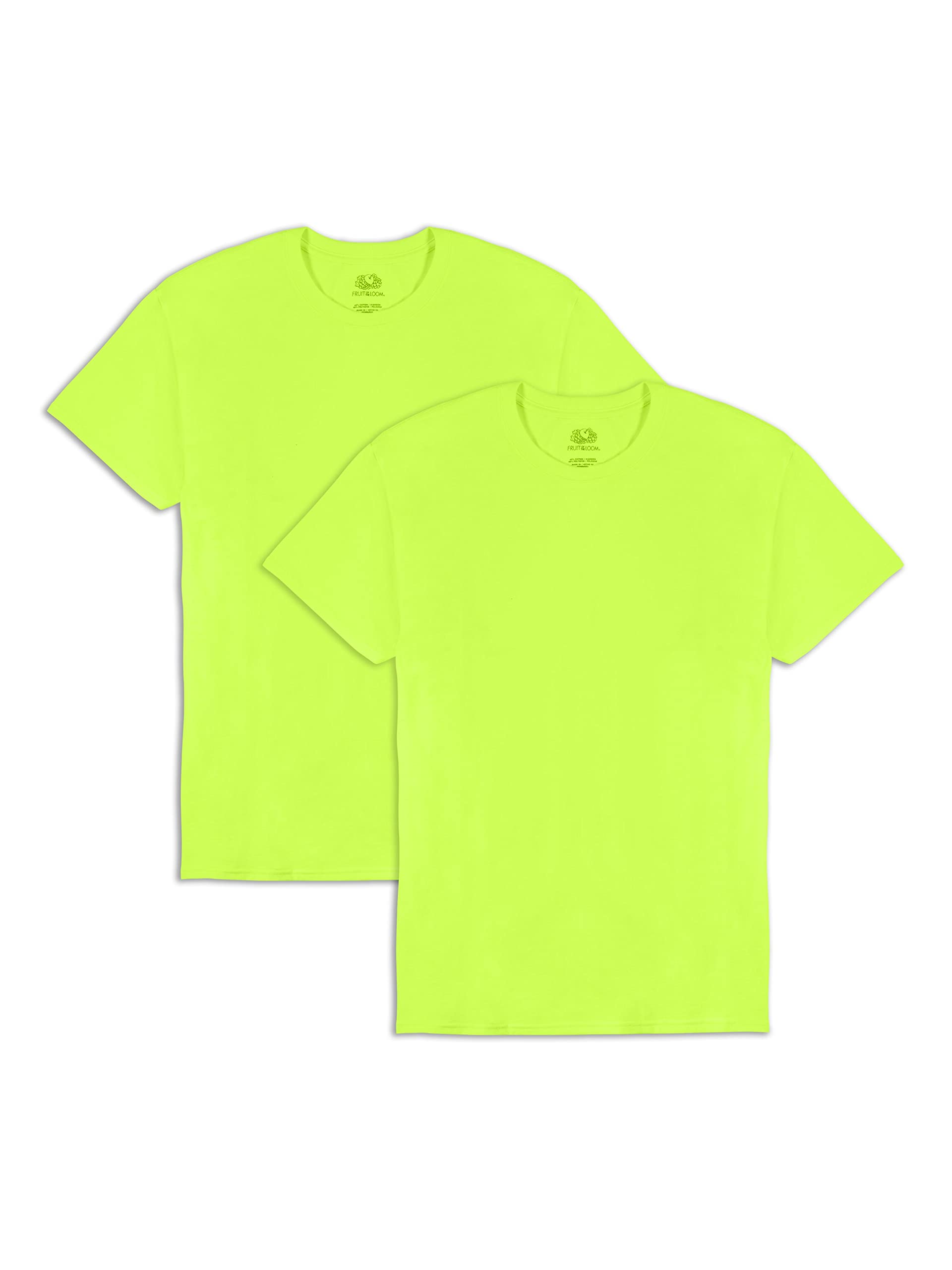 Fruit of the Loom Men's Eversoft Cotton T-Shirts, Breathable & Moisture Wicking with Odor Control, Sizes S-4X
