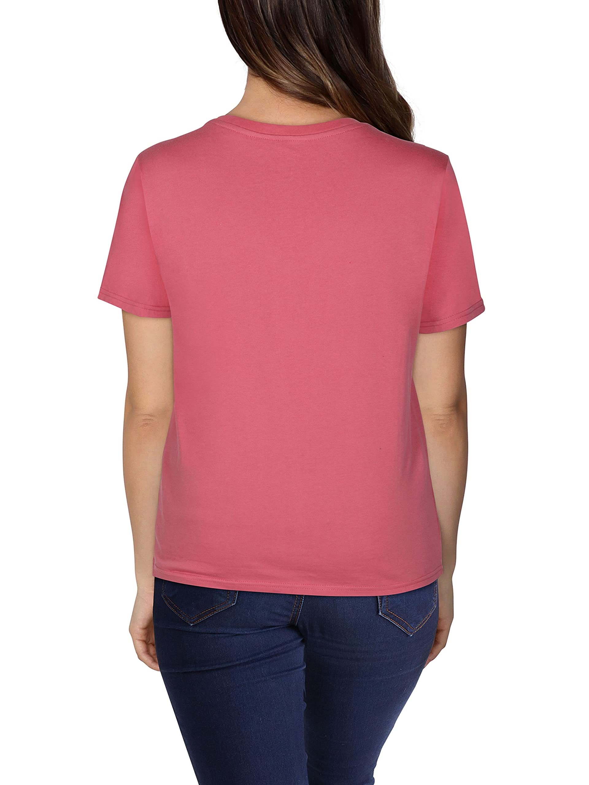 Fruit of the Loom Women’s Crafted Comfort™ Pima Cotton Short Sleeve T-shirts