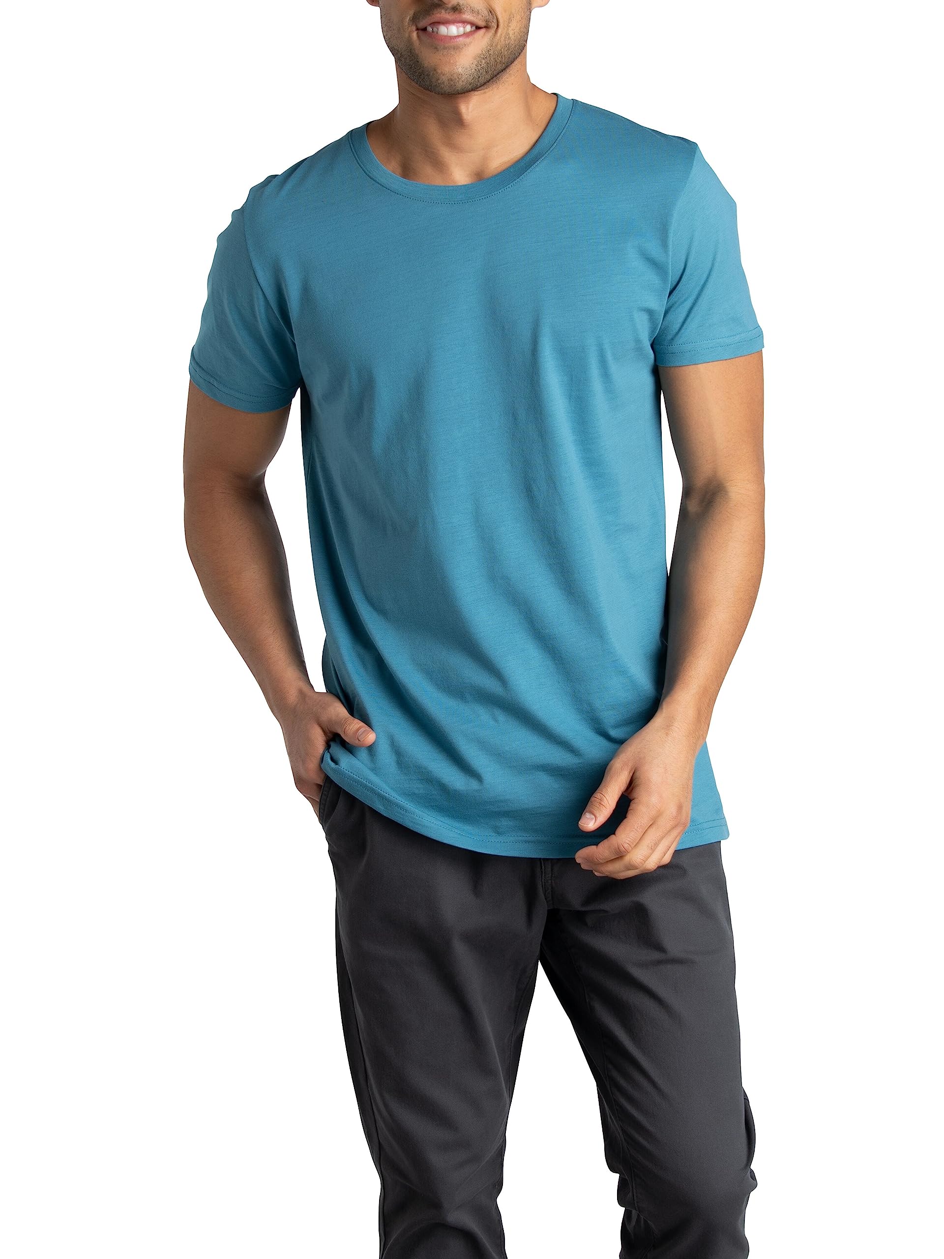 Fruit of the Loom Men's Crafted Comfort Tee, Relaxed & Classic Fit, Sizes S-2x